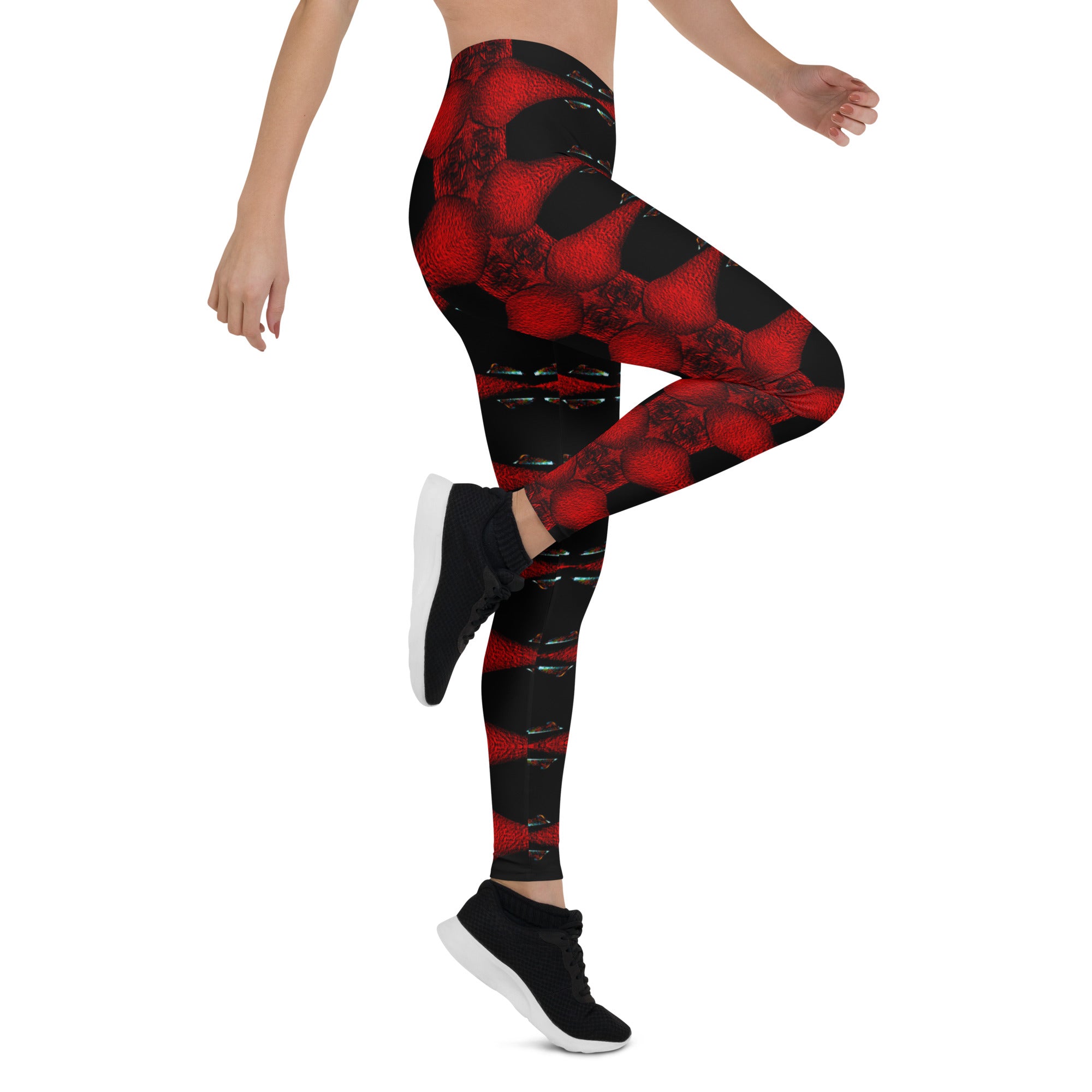 Blood Hive Grille Leggings Triboca Arts   