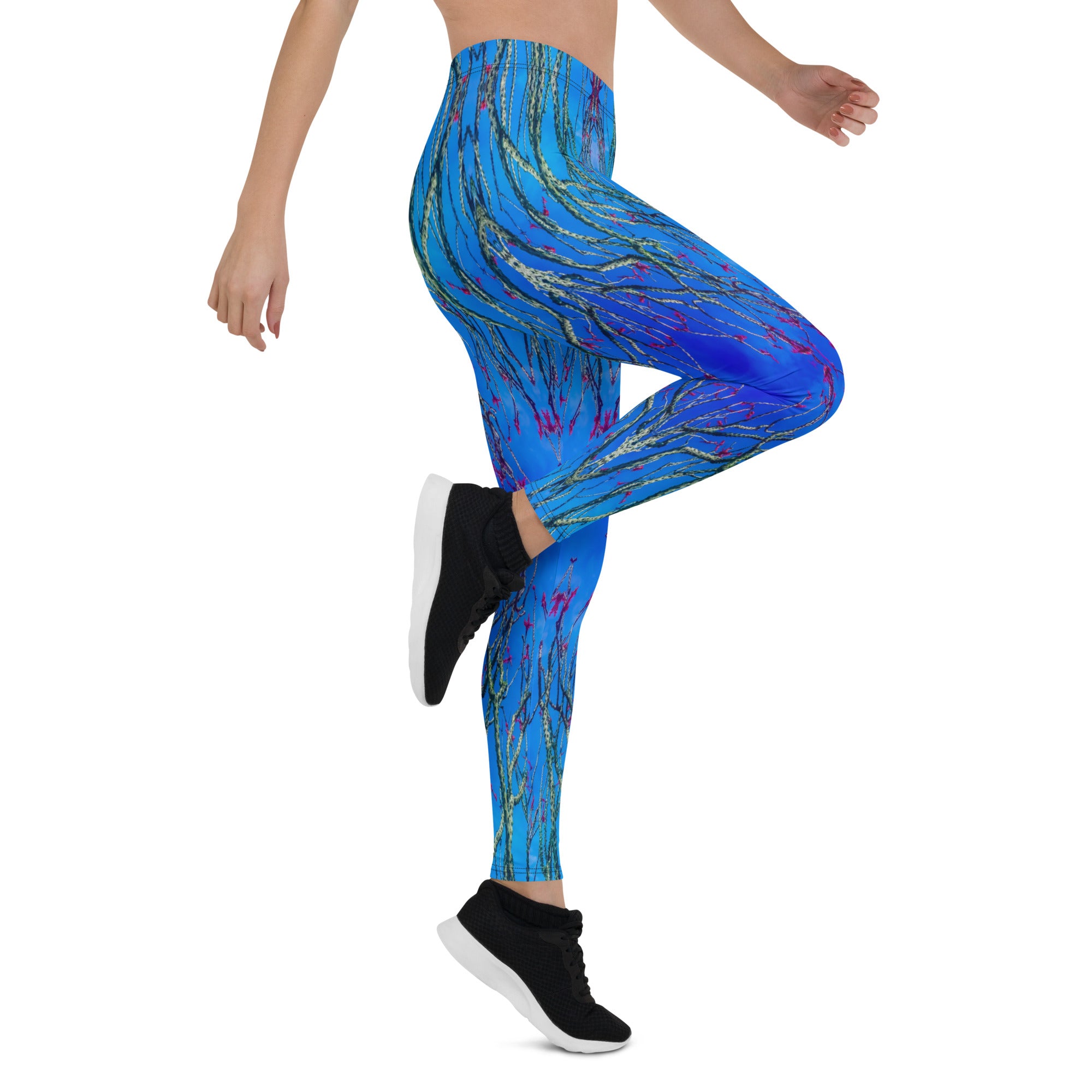 Ocotillo Bloom Leggings Triboca Arts