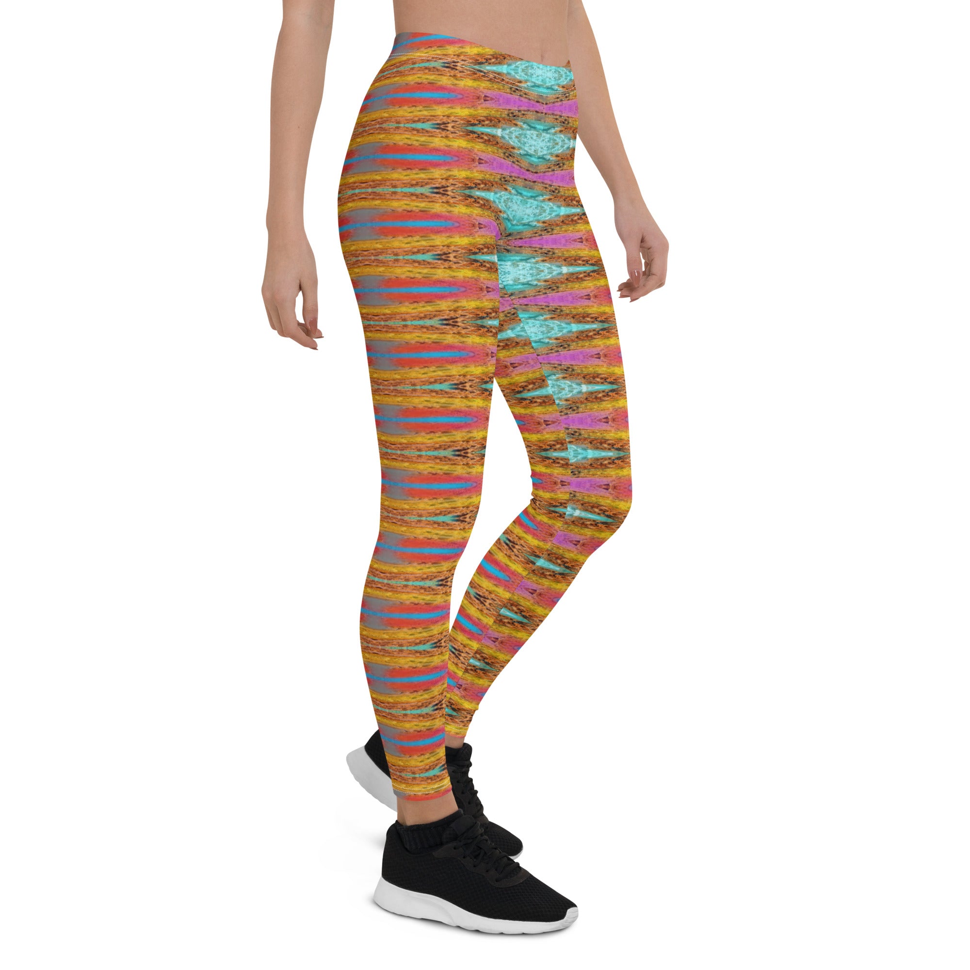 Kingfisher Women's Leggings Triboca Arts