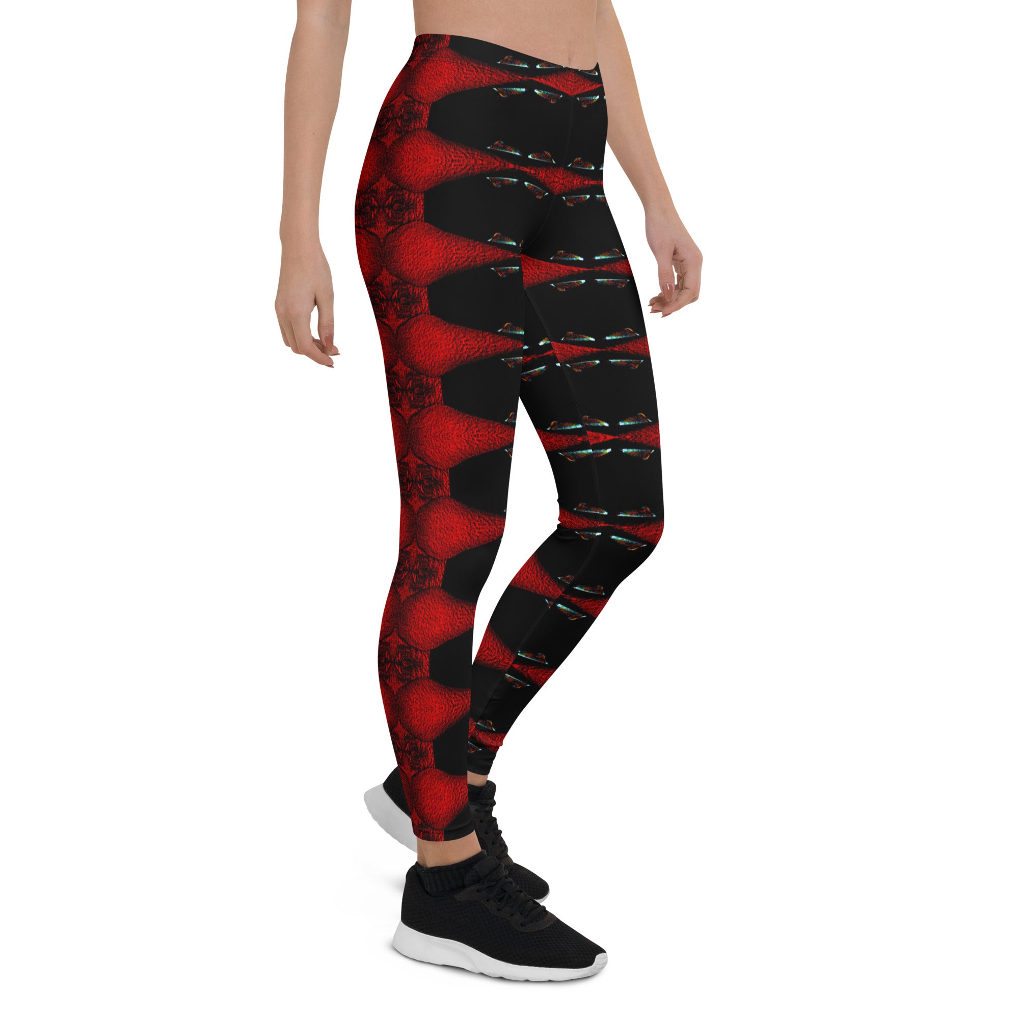 Blood Hive Grille Leggings Triboca Arts   