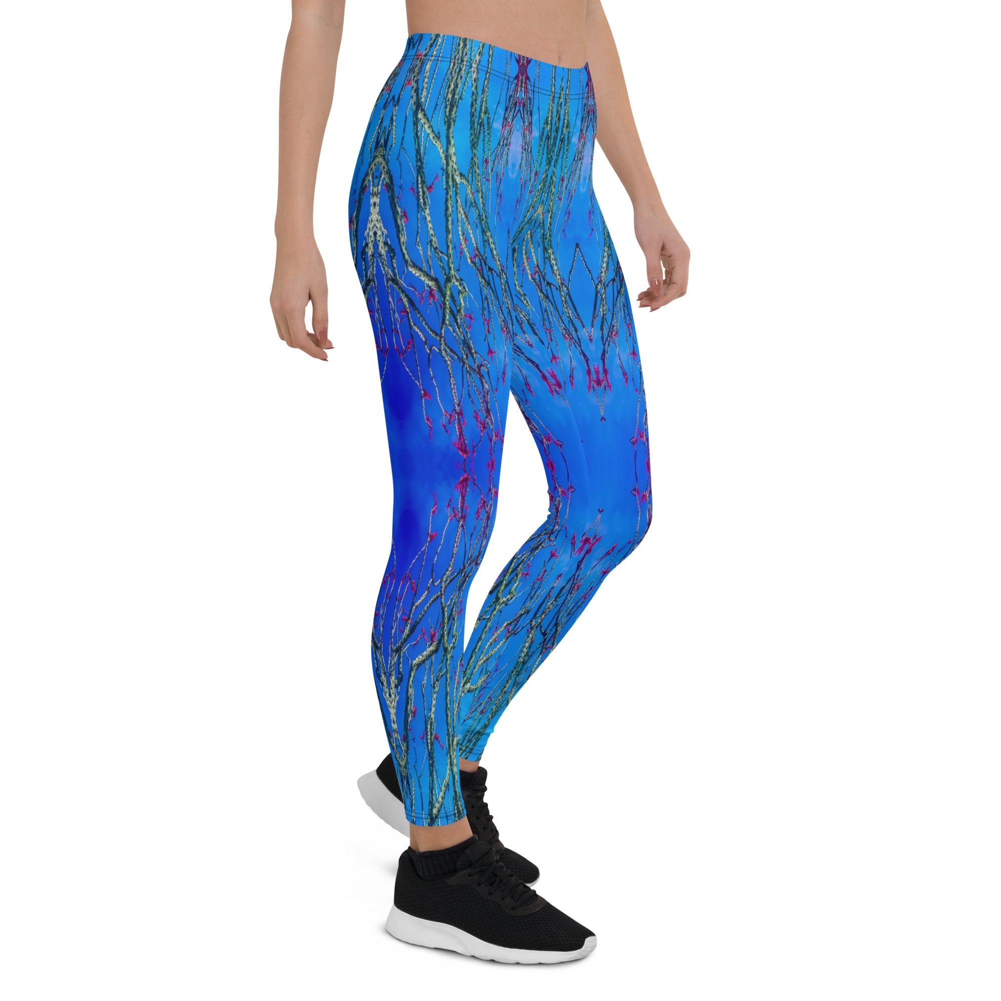 Ocotillo Bloom Leggings Triboca Arts