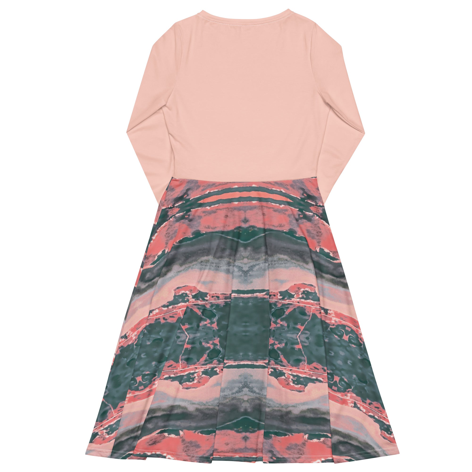 Gulf Shore Long-Sleeve Midi Dress Triboca Arts