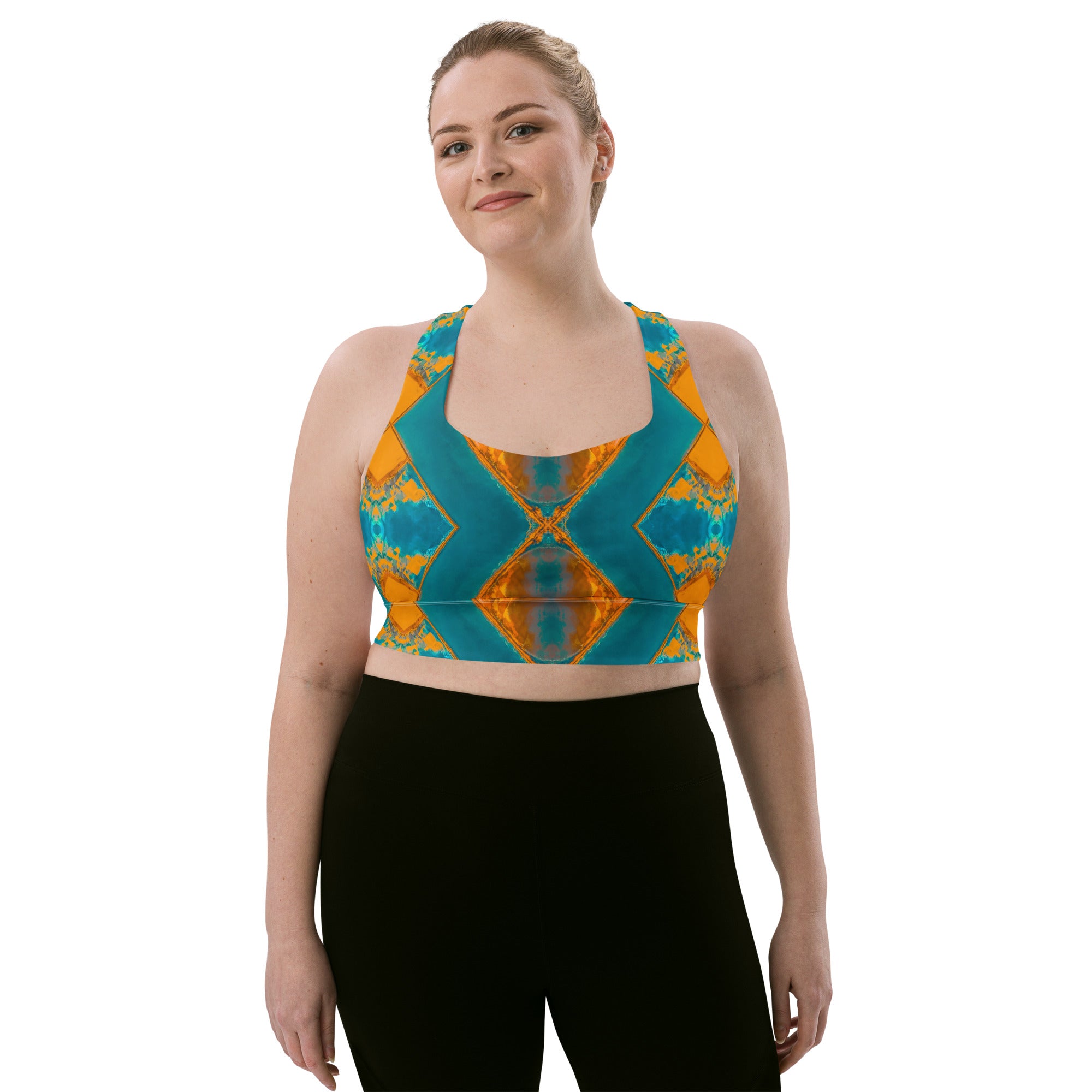 Bay Jetties Longline Sports Bra Triboca Arts XS  