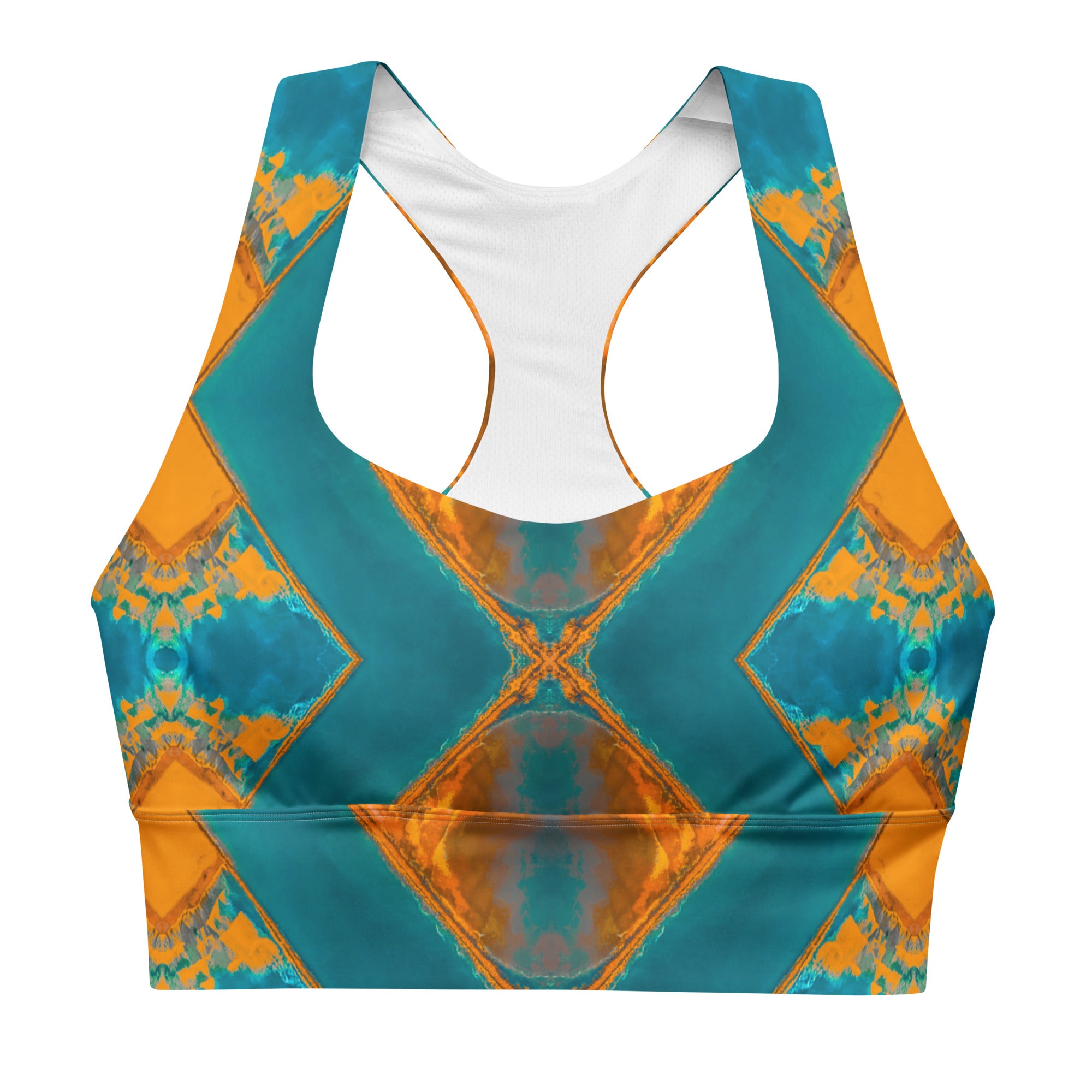 Bay Jetties Longline Sports Bra Triboca Arts