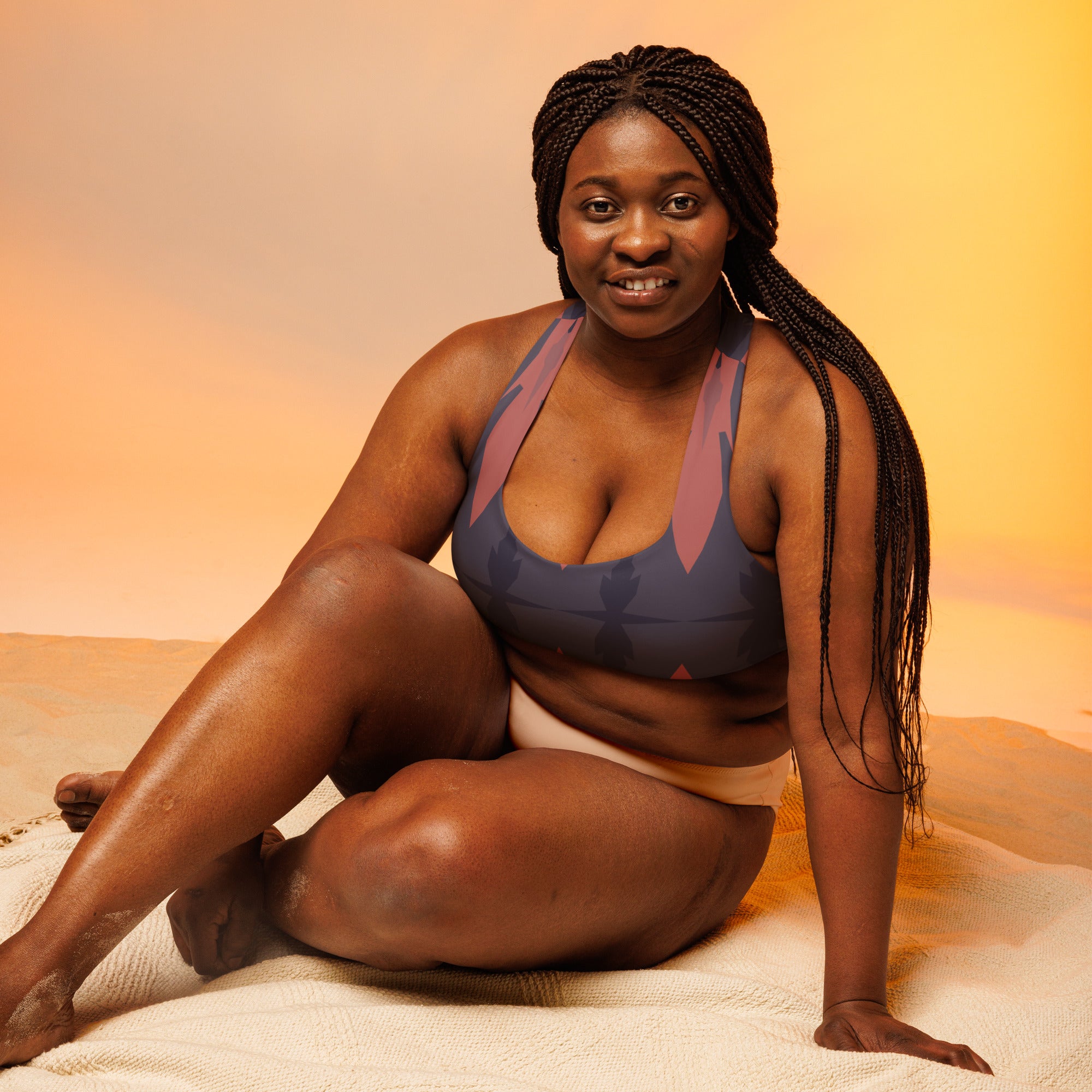 Gulf Shore Longline Sports Bra Triboca Arts XS