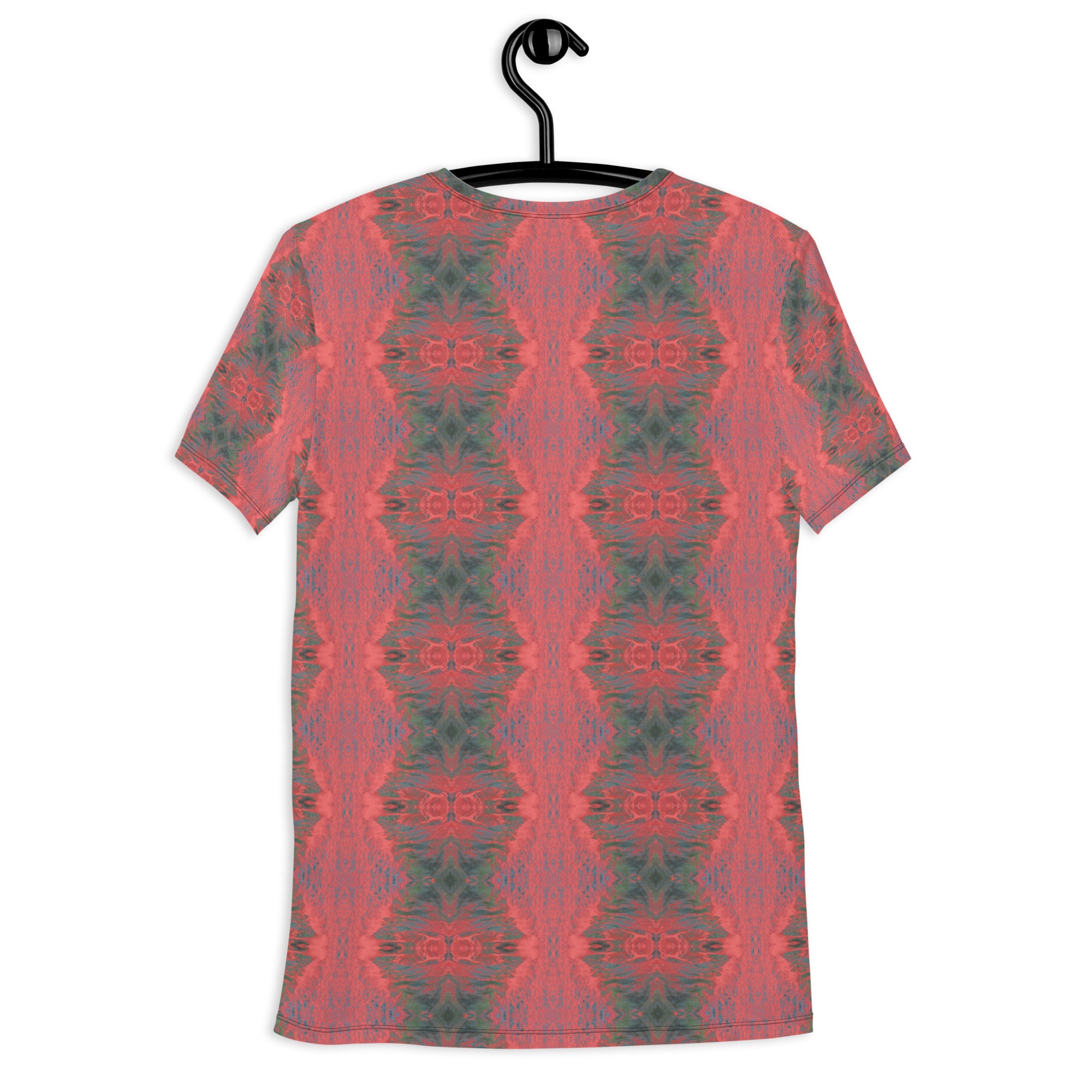 Salmon Reef Men's Athletic T-Shirt Triboca Arts