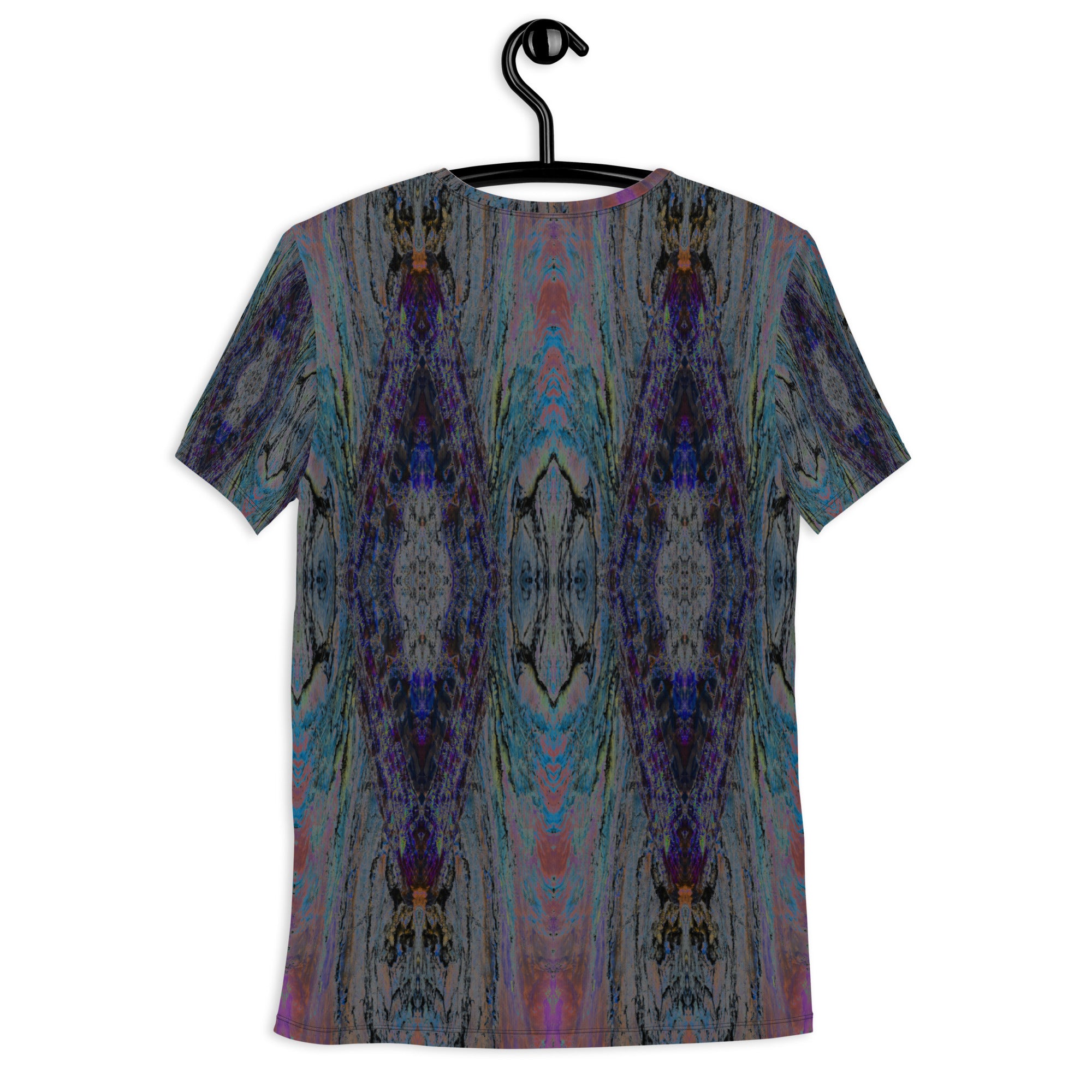 Salmon Reef Men's Athletic T-Shirt Triboca Arts