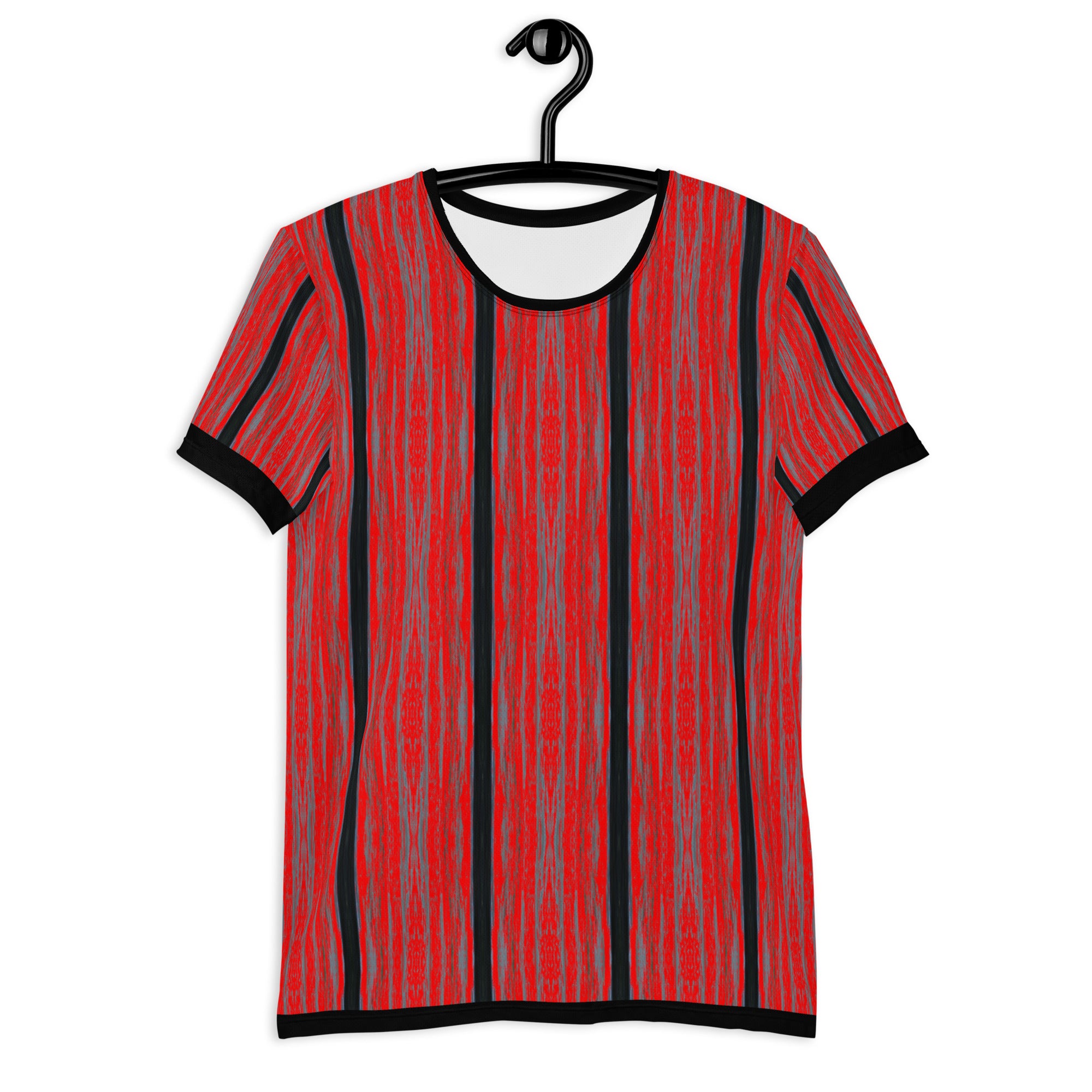 Salmon Reef Men's Athletic T-Shirt Triboca Arts