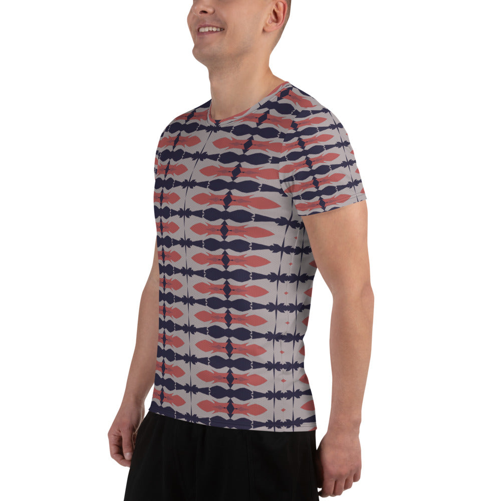 Gulf Shore Men's Athletic T-Shirt Triboca Arts