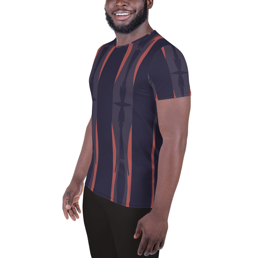 Gulf Shore Men's Athletic T-Shirt Triboca Arts