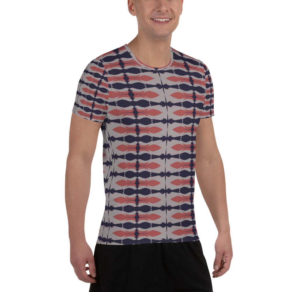 Gulf Shore Men's Athletic T-Shirt Triboca Arts