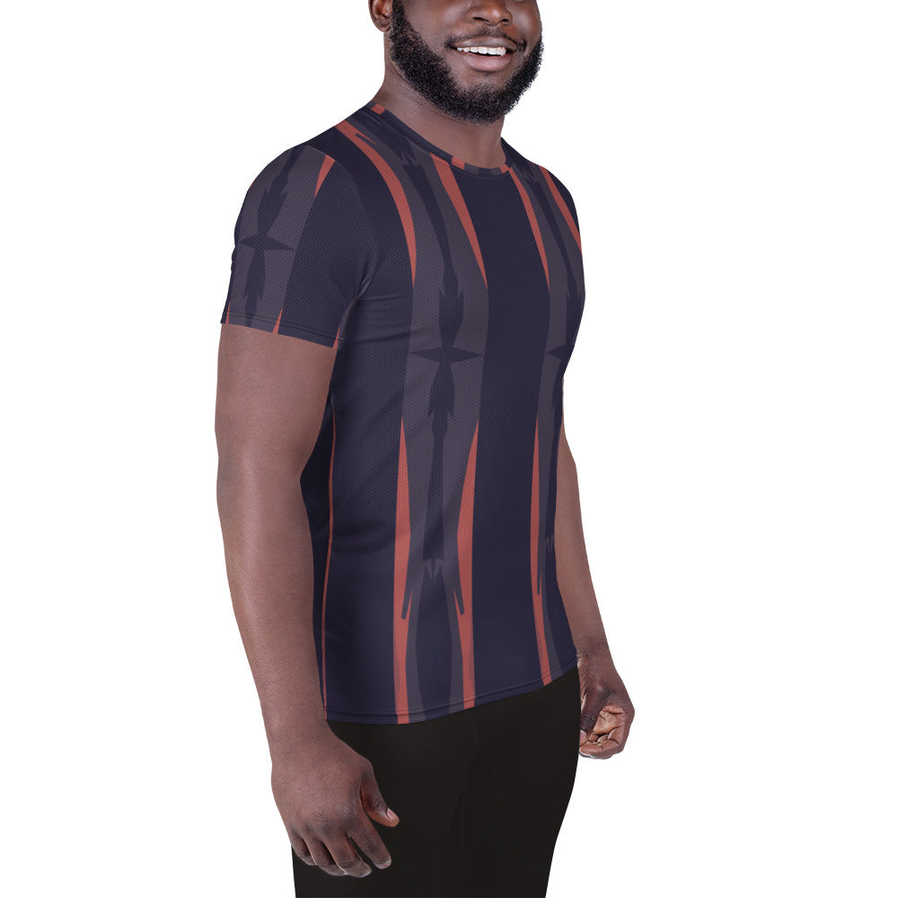 Gulf Shore Men's Athletic T-Shirt Triboca Arts