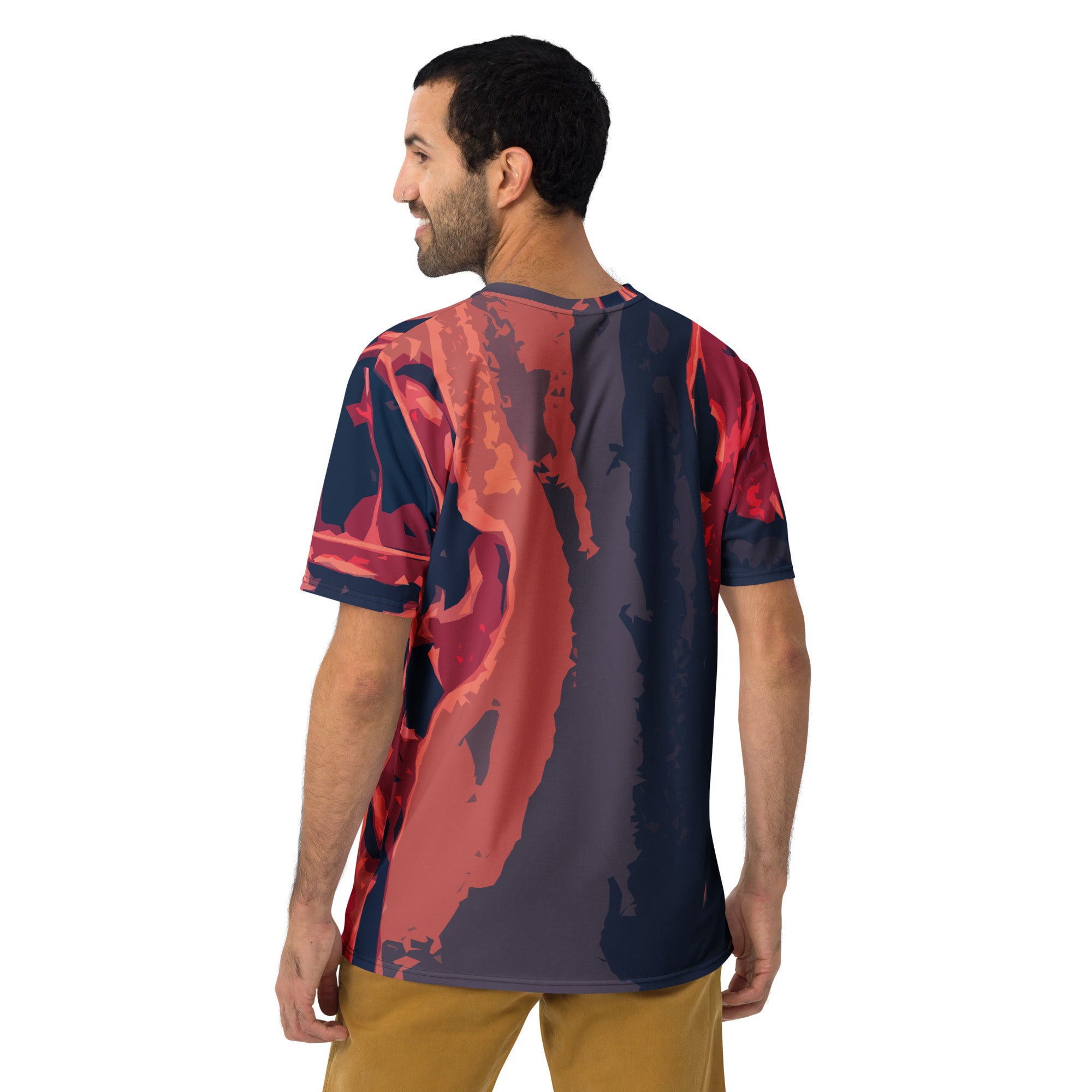 Gulf Shore Men's Crew Neck T-Shirt Triboca Arts   