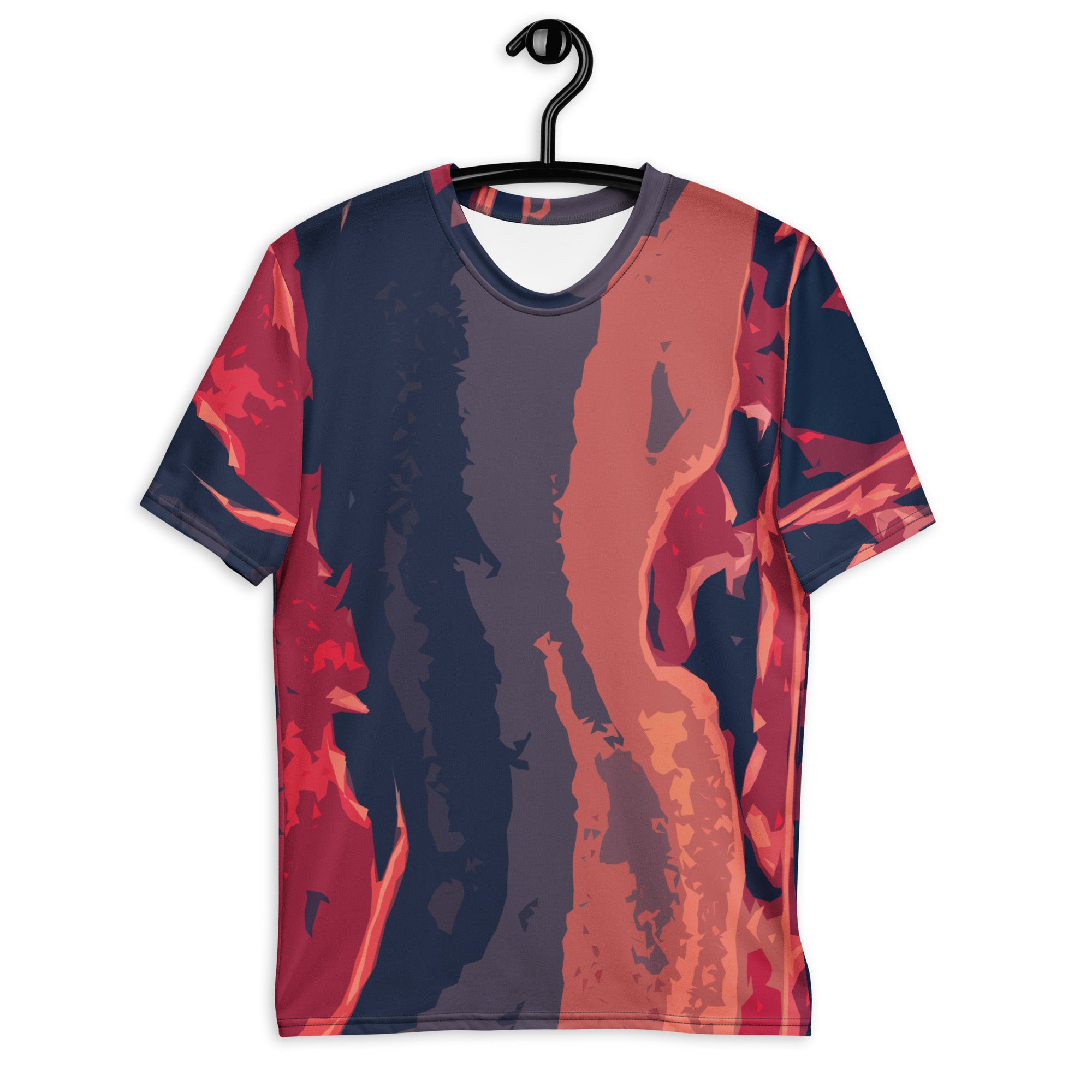 Gulf Shore Men's Crew Neck T-Shirt Triboca Arts