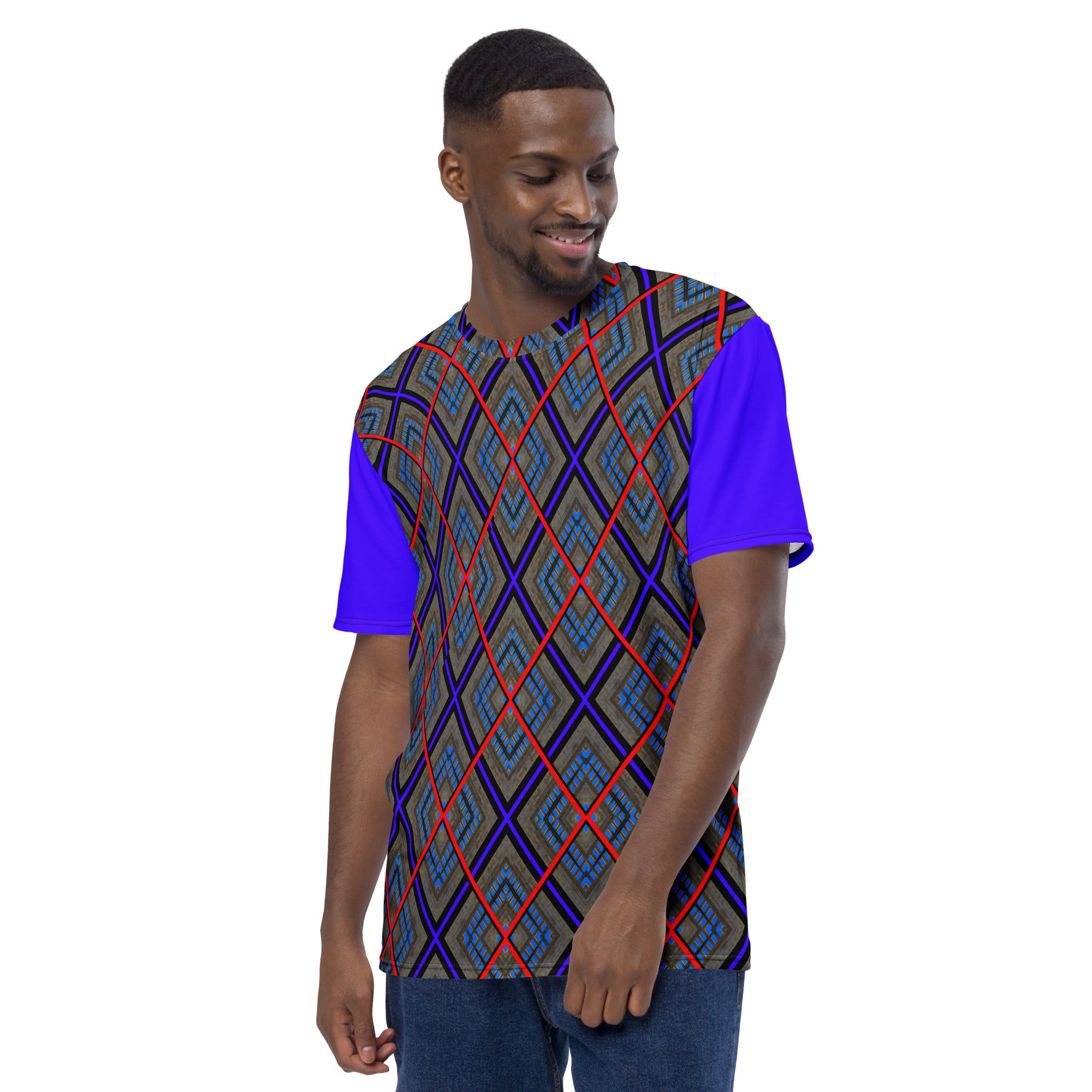 Skylights Men's Crew Neck T-Shirt Triboca Arts
