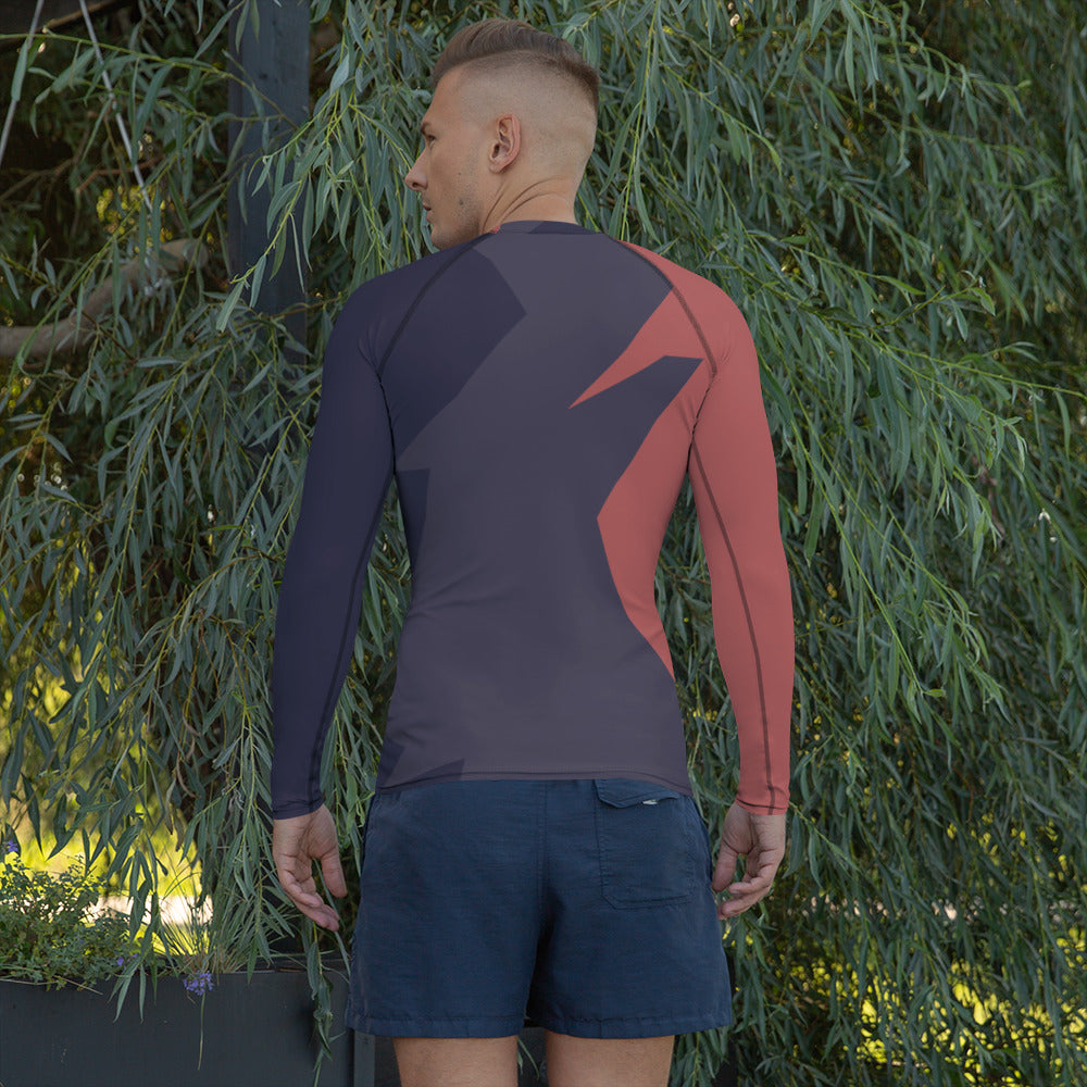 Gulf Shore Men's Long-Sleeve Rash Guard Triboca Arts