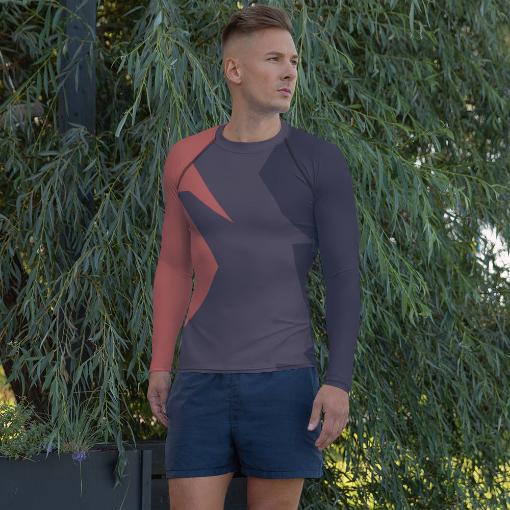 Gulf Shore Men's Long-Sleeve Rash Guard Triboca Arts XS