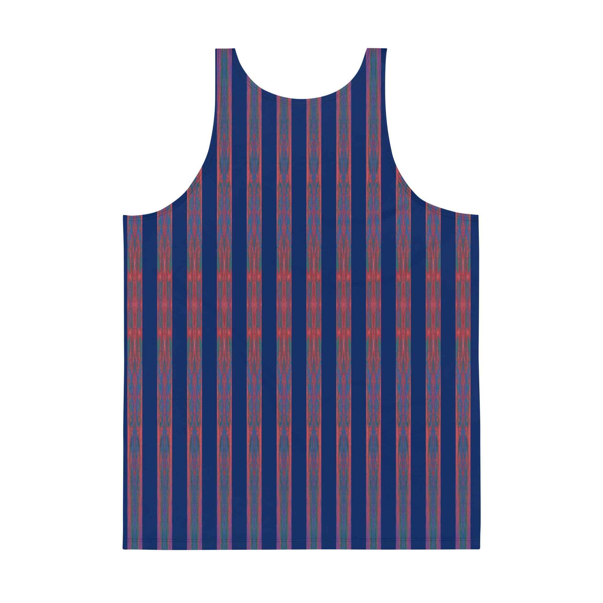 Salmon Reef Men's Tank Top Triboca Arts