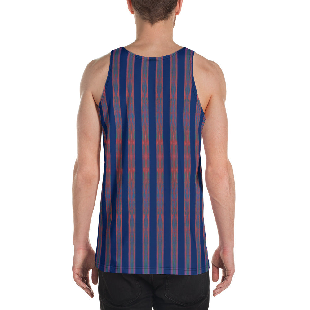 Salmon Reef Men's Tank Top Triboca Arts