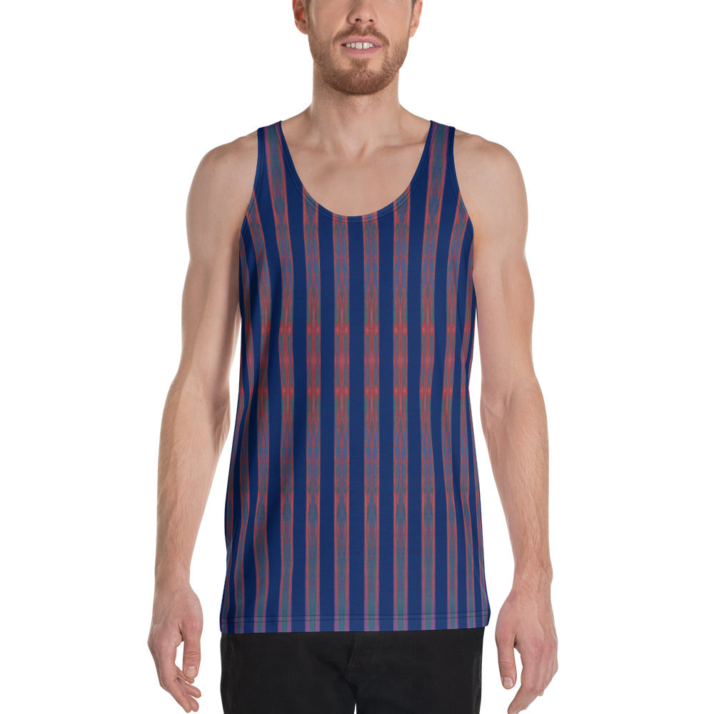 Salmon Reef Men's Tank Top Triboca Arts XS