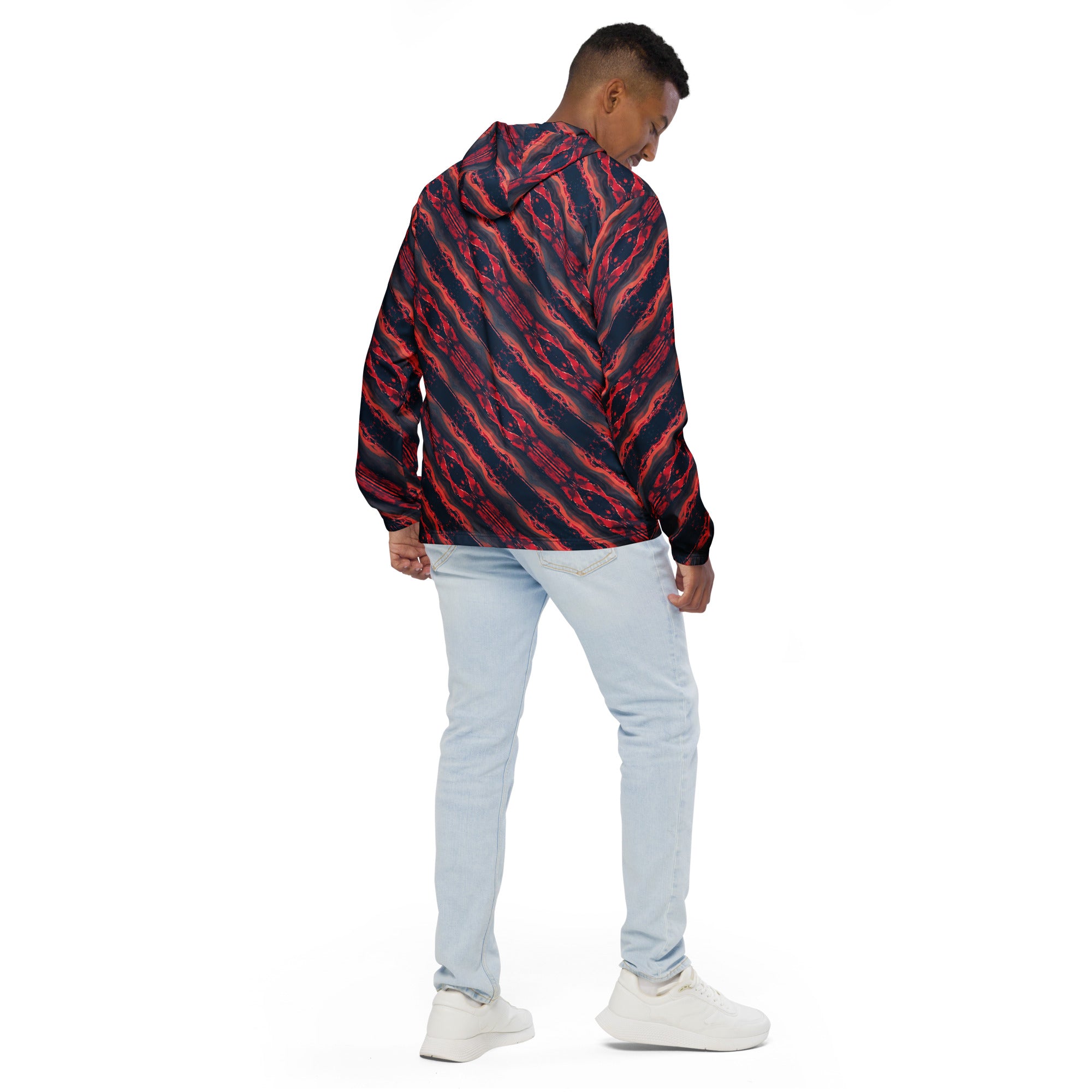 Gulf Shore Men's Windbreaker Triboca Arts