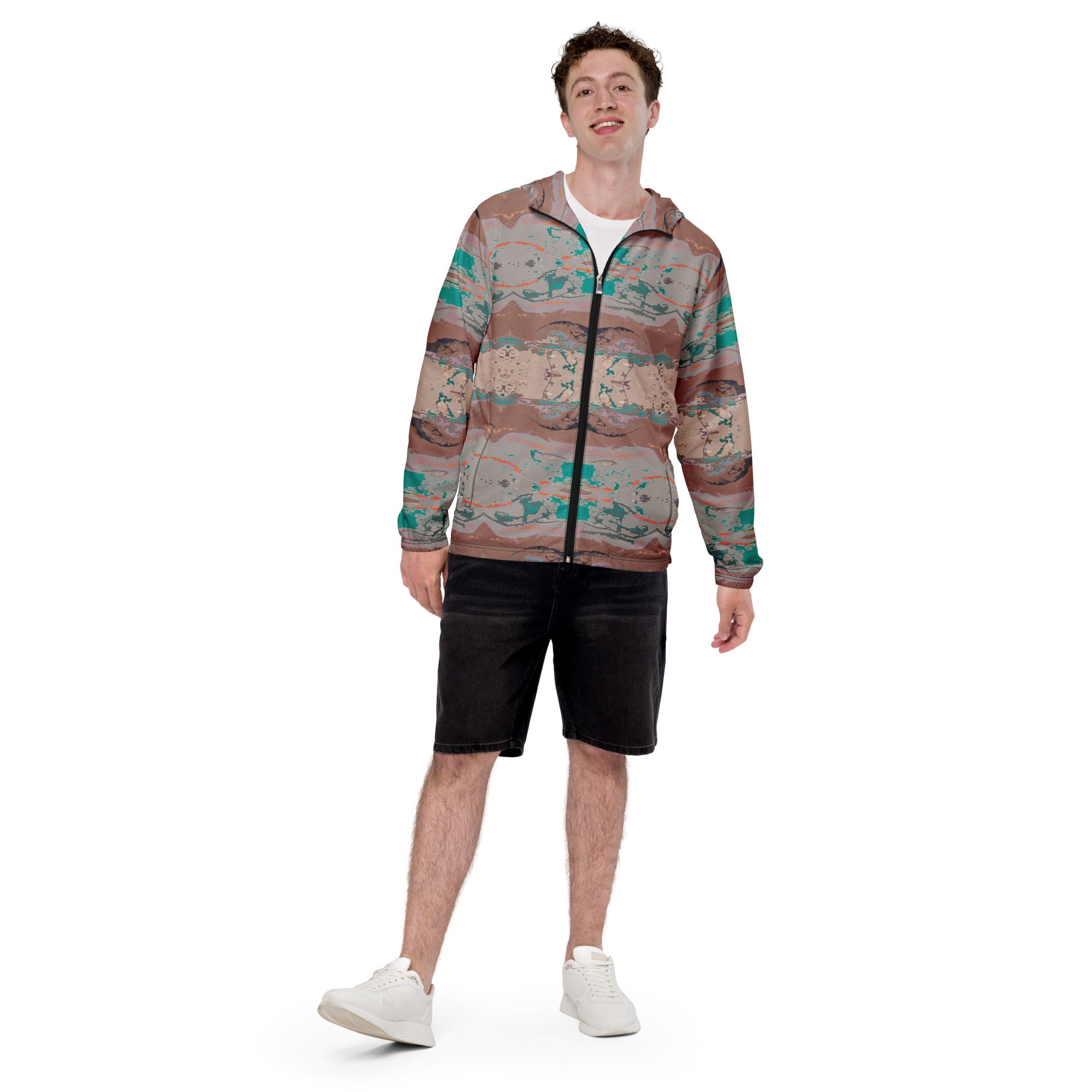 Gulf Shore Men's Windbreaker Triboca Arts XS  