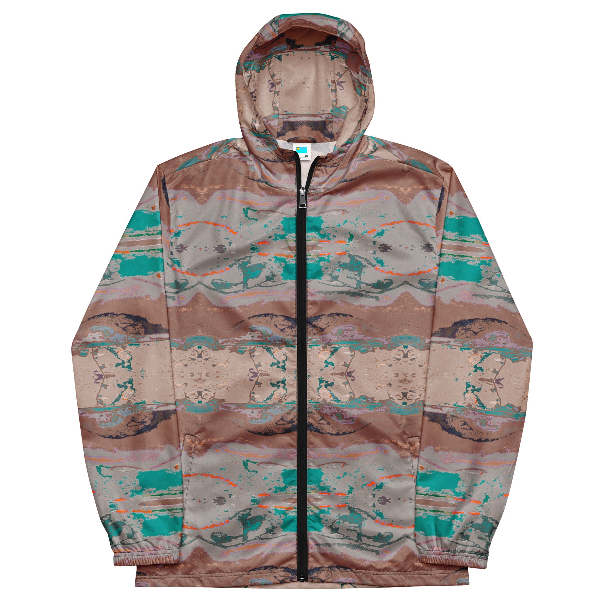 Gulf Shore Men's Windbreaker Triboca Arts