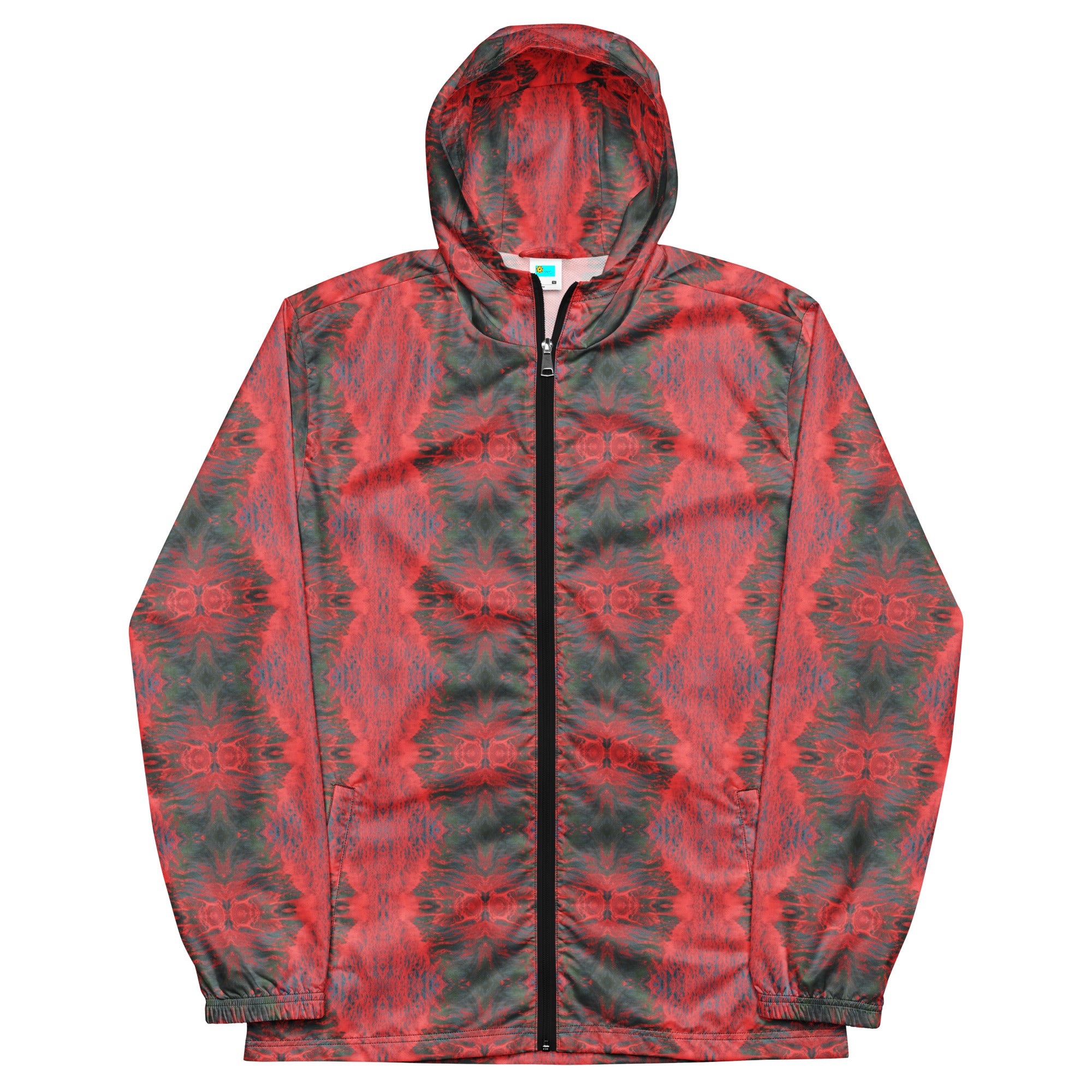 Salmon Reef Men’s Windbreaker Triboca Arts