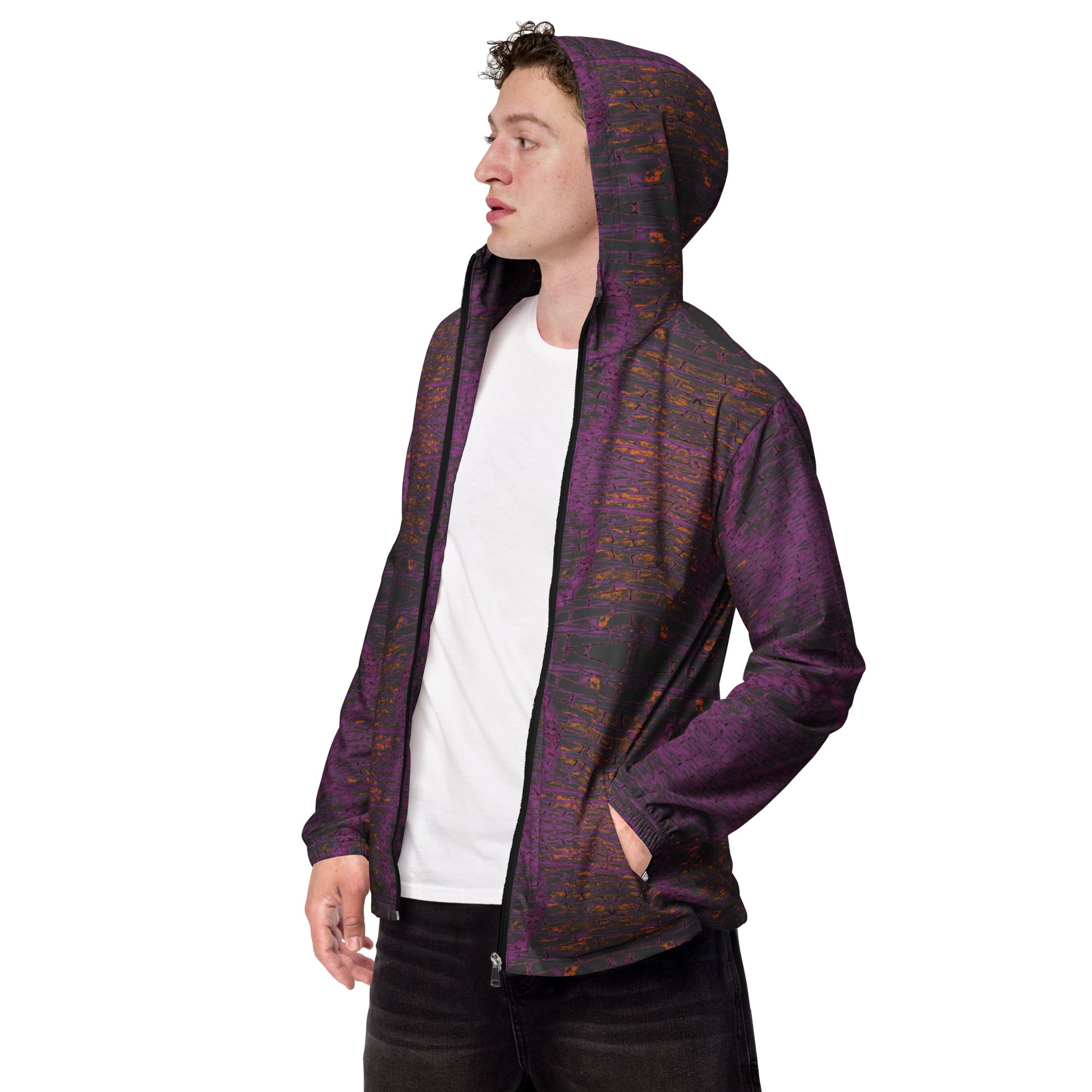 Brick And Shadow Men’s windbreaker Triboca Arts