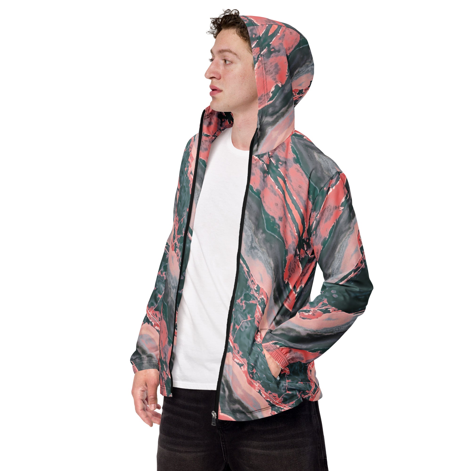 Gulf Shore Men's Windbreaker Triboca Arts   