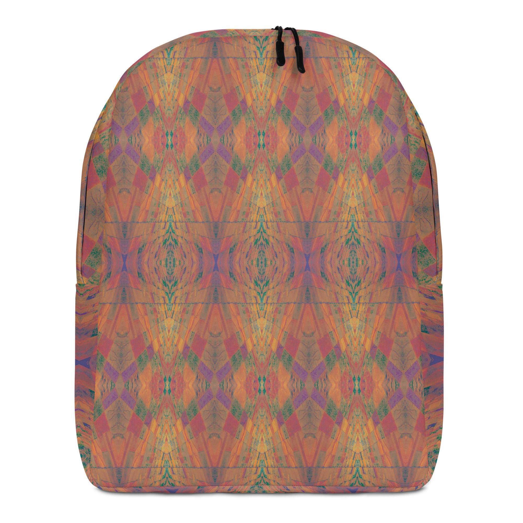 Break Diamonds Copper Backpack Triboca Arts   