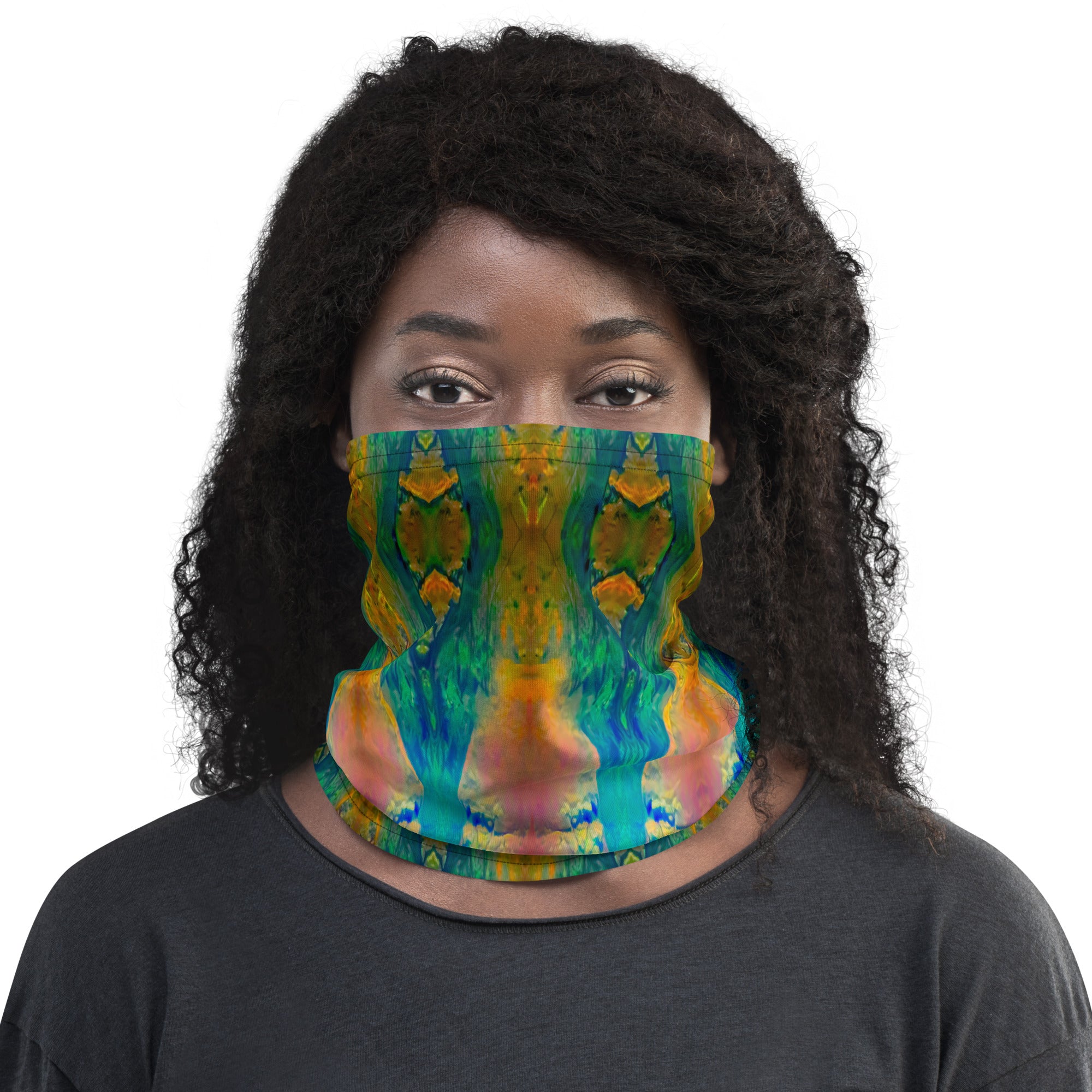 Gold Canyon Neck Gaiter Triboca Arts Default Title