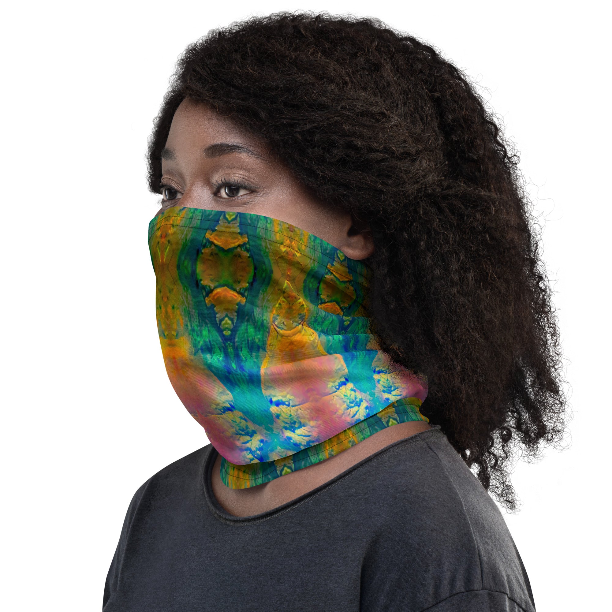 Gold Canyon Neck Gaiter Triboca Arts