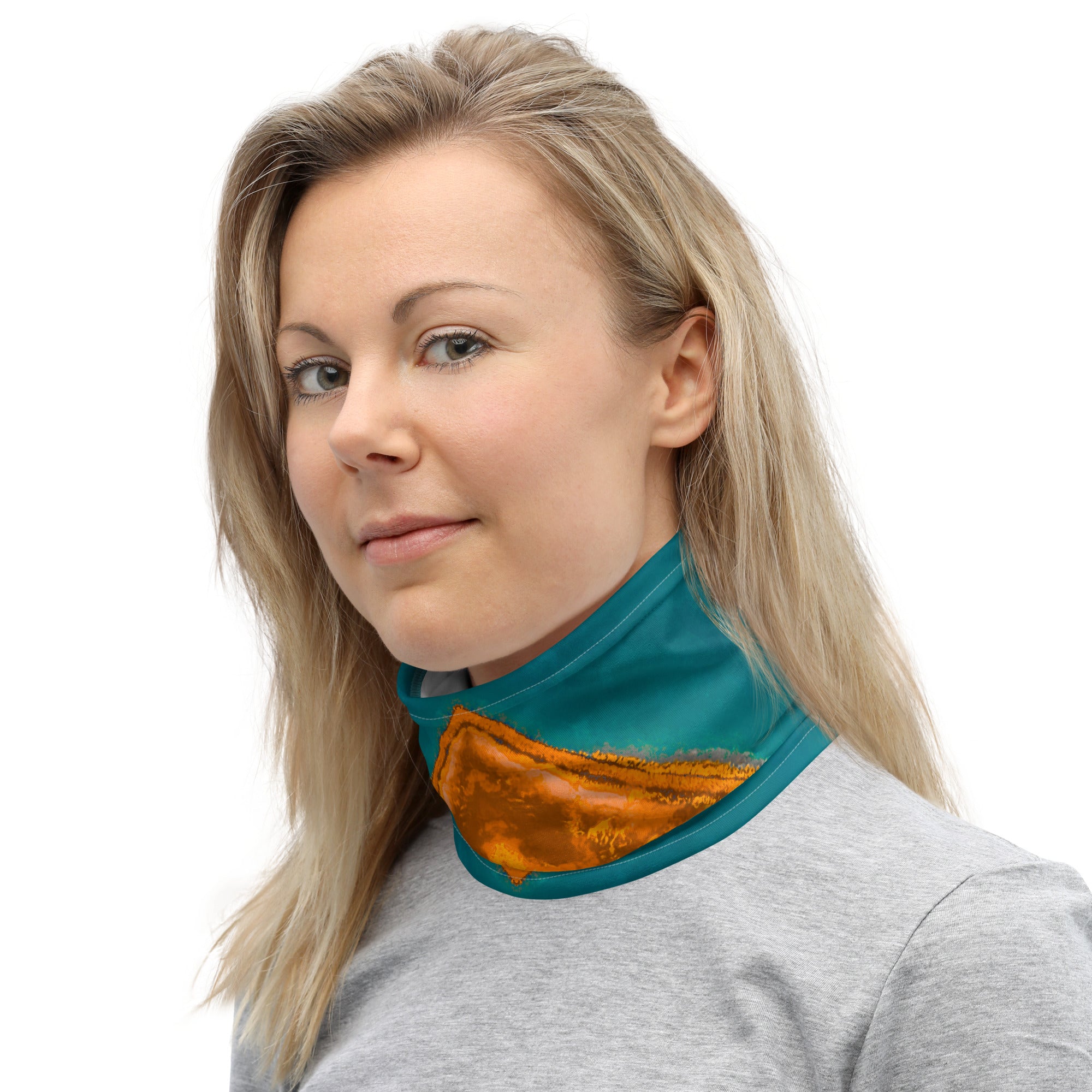 Bay Jetties Neck Gaiter Triboca Arts