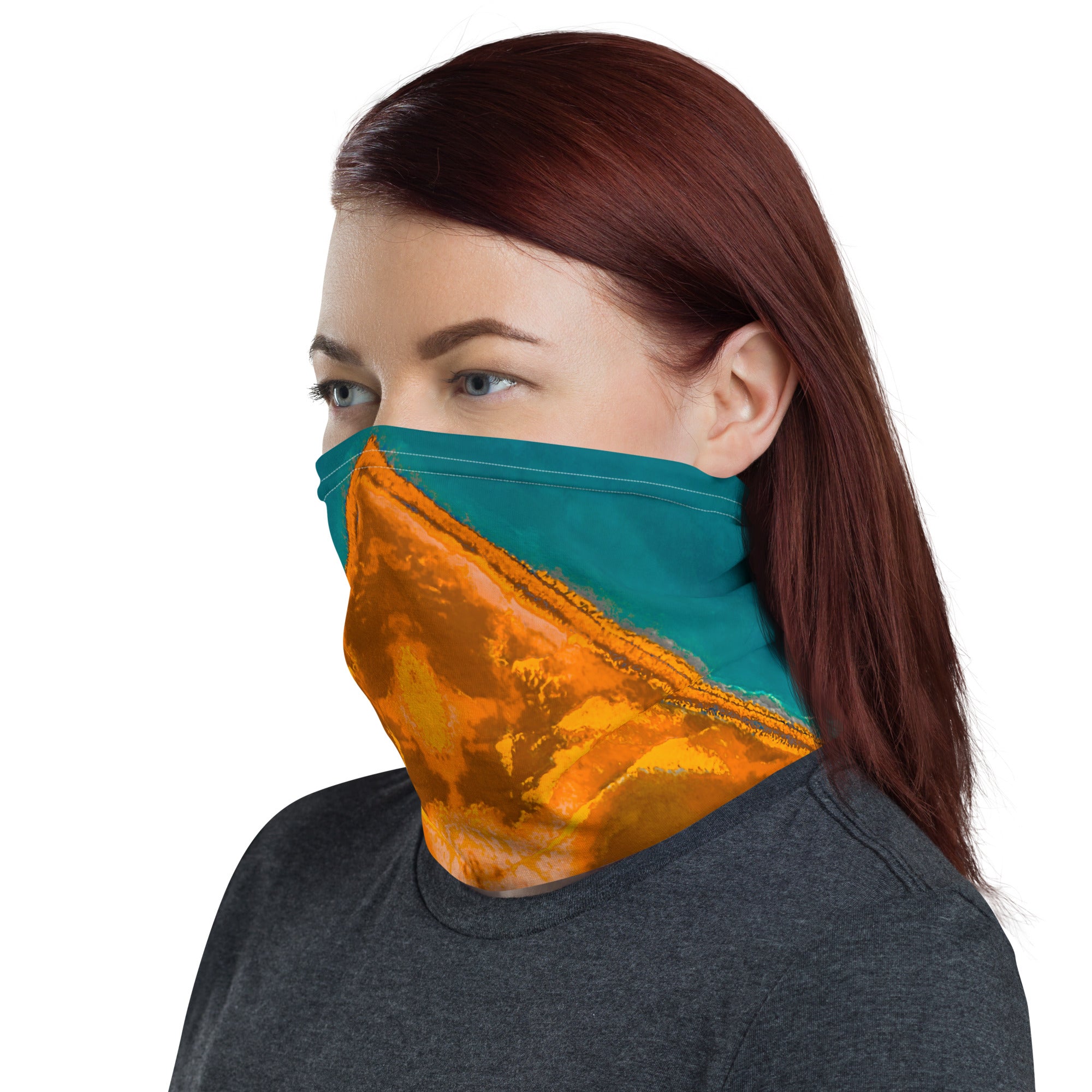 Bay Jetties Neck Gaiter Triboca Arts