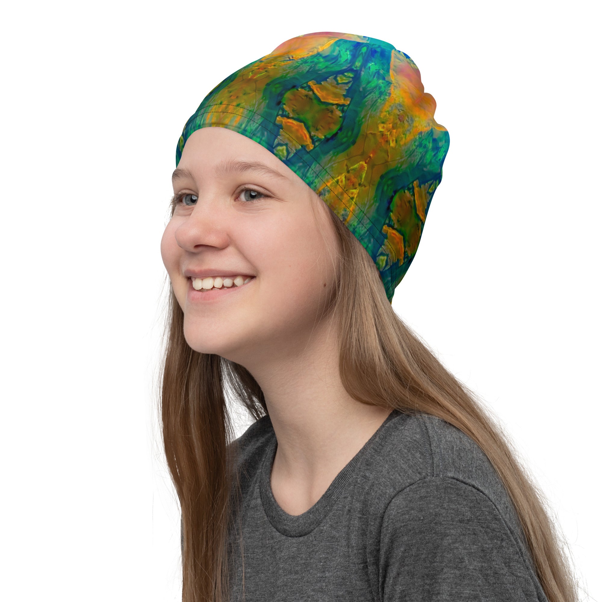 Gold Canyon Neck Gaiter Triboca Arts   