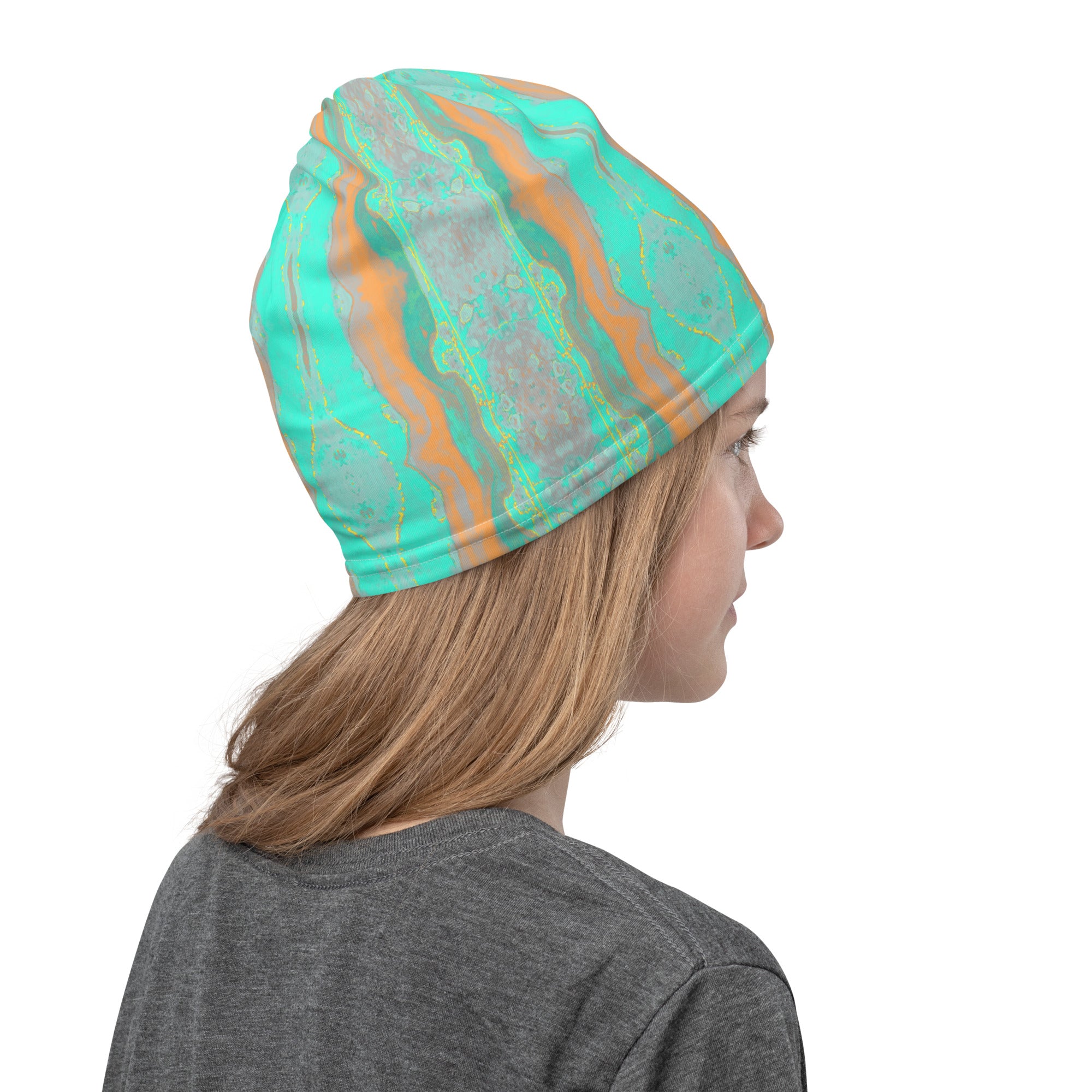 Gulf Shore Neck Gaiter Triboca Arts