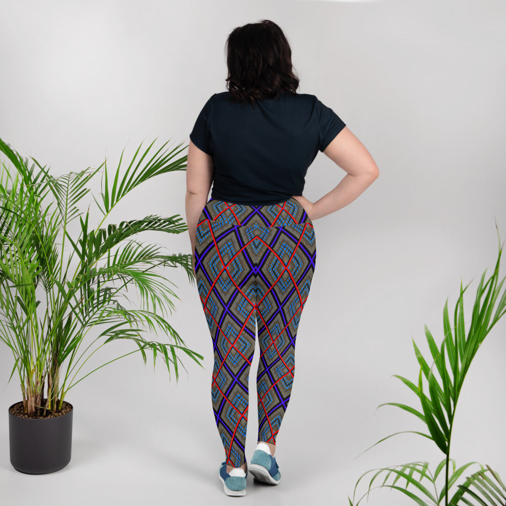 Skylights Plus Size Leggings Triboca Arts