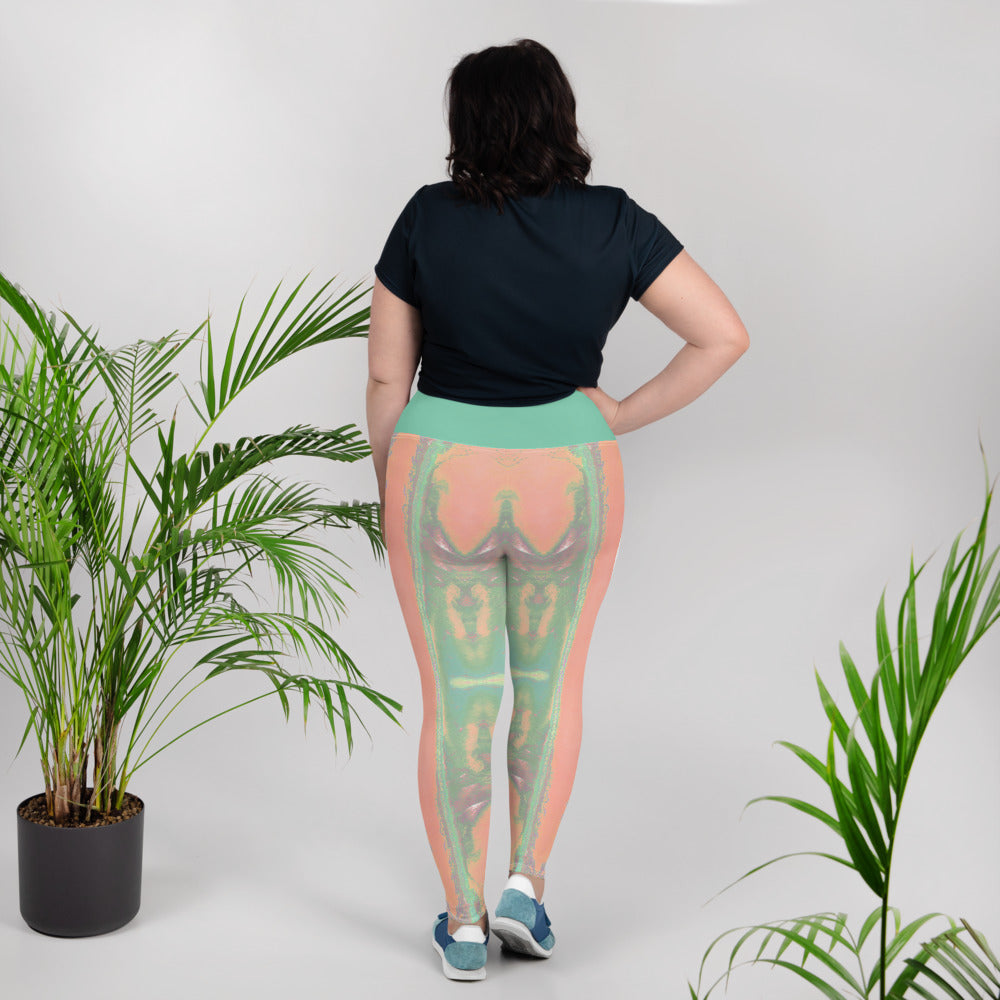 Bay Jetties Plus Size Leggings Triboca Arts