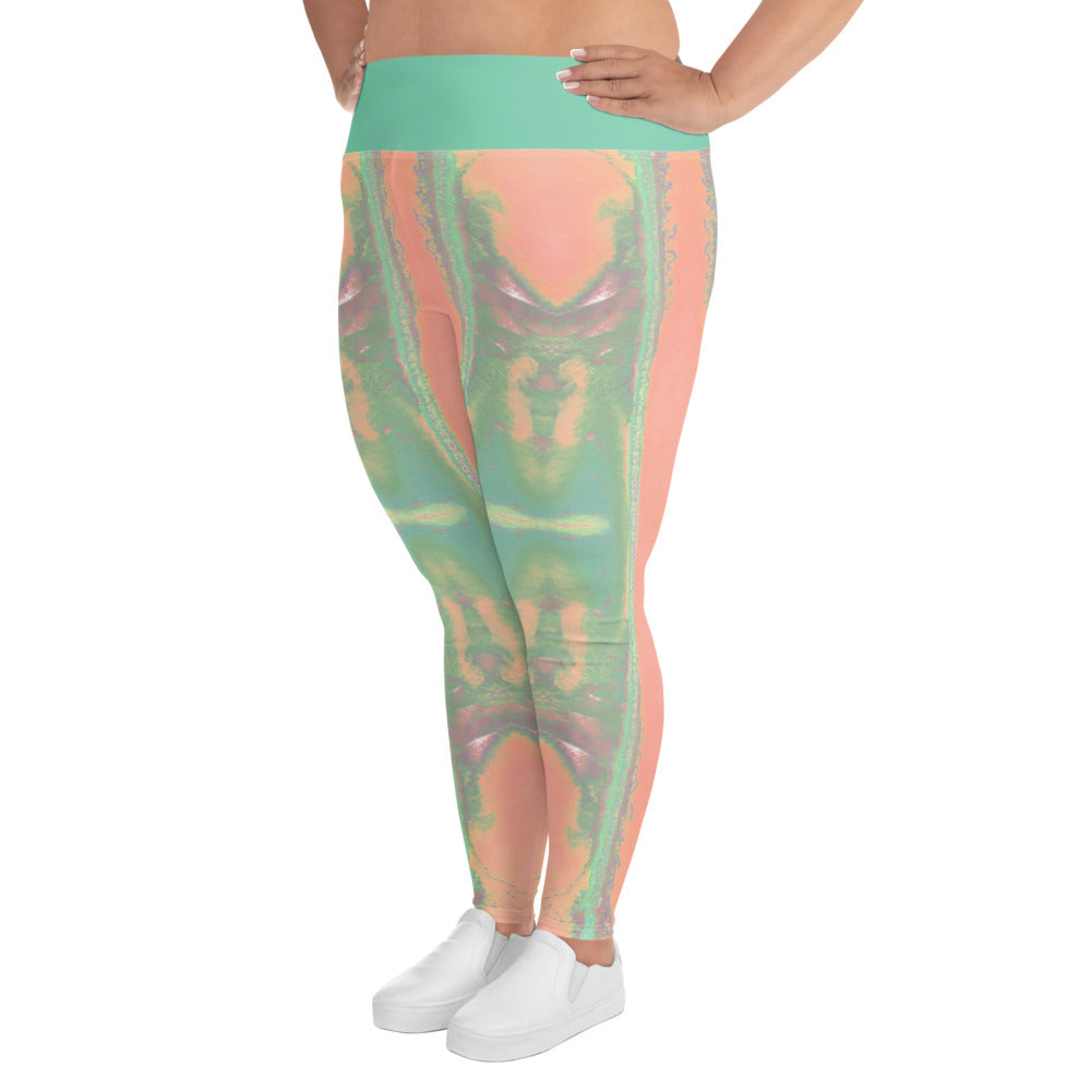 Bay Jetties Plus Size Leggings Triboca Arts