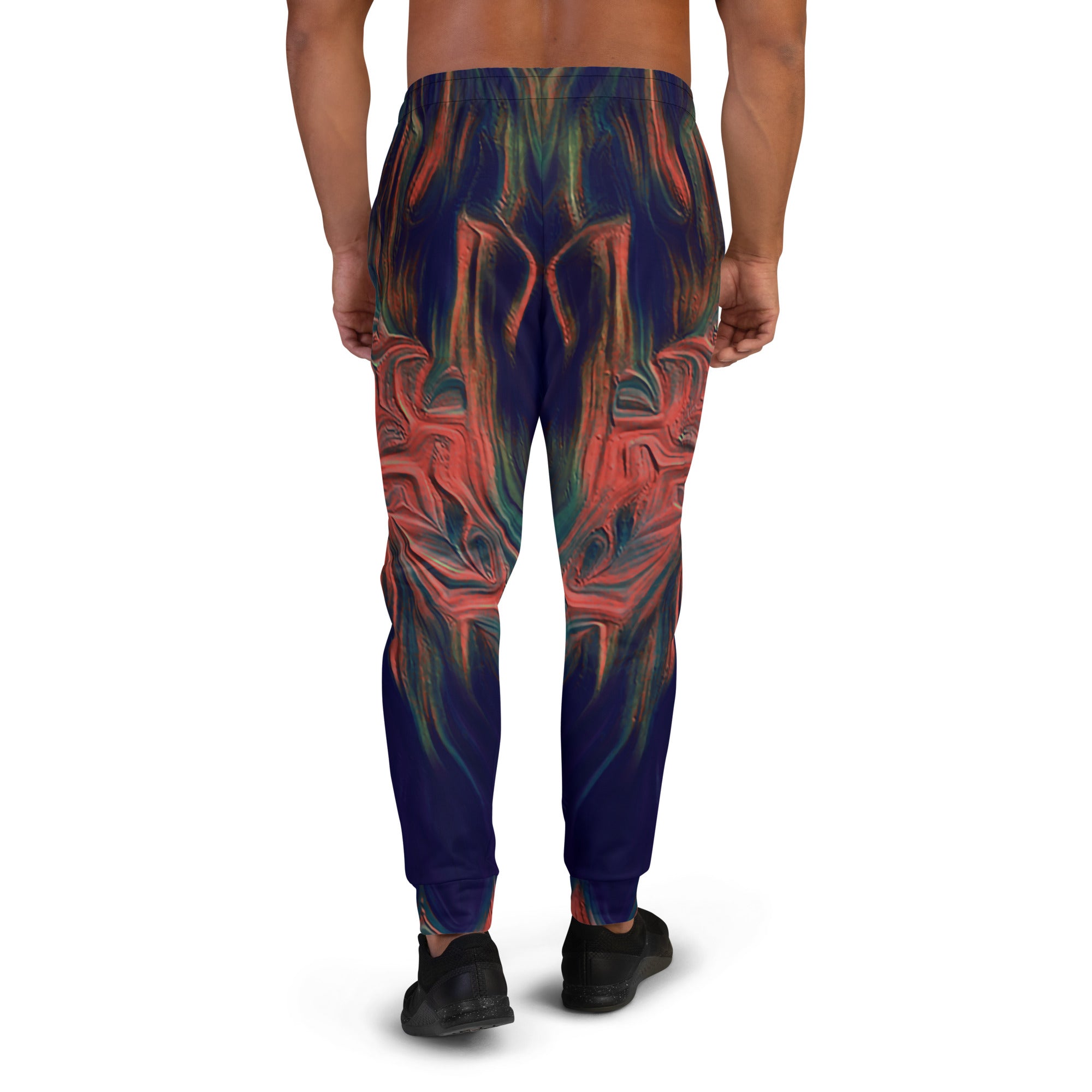 Salmon Reef Men's Eco-Friendly Joggers Triboca Arts   