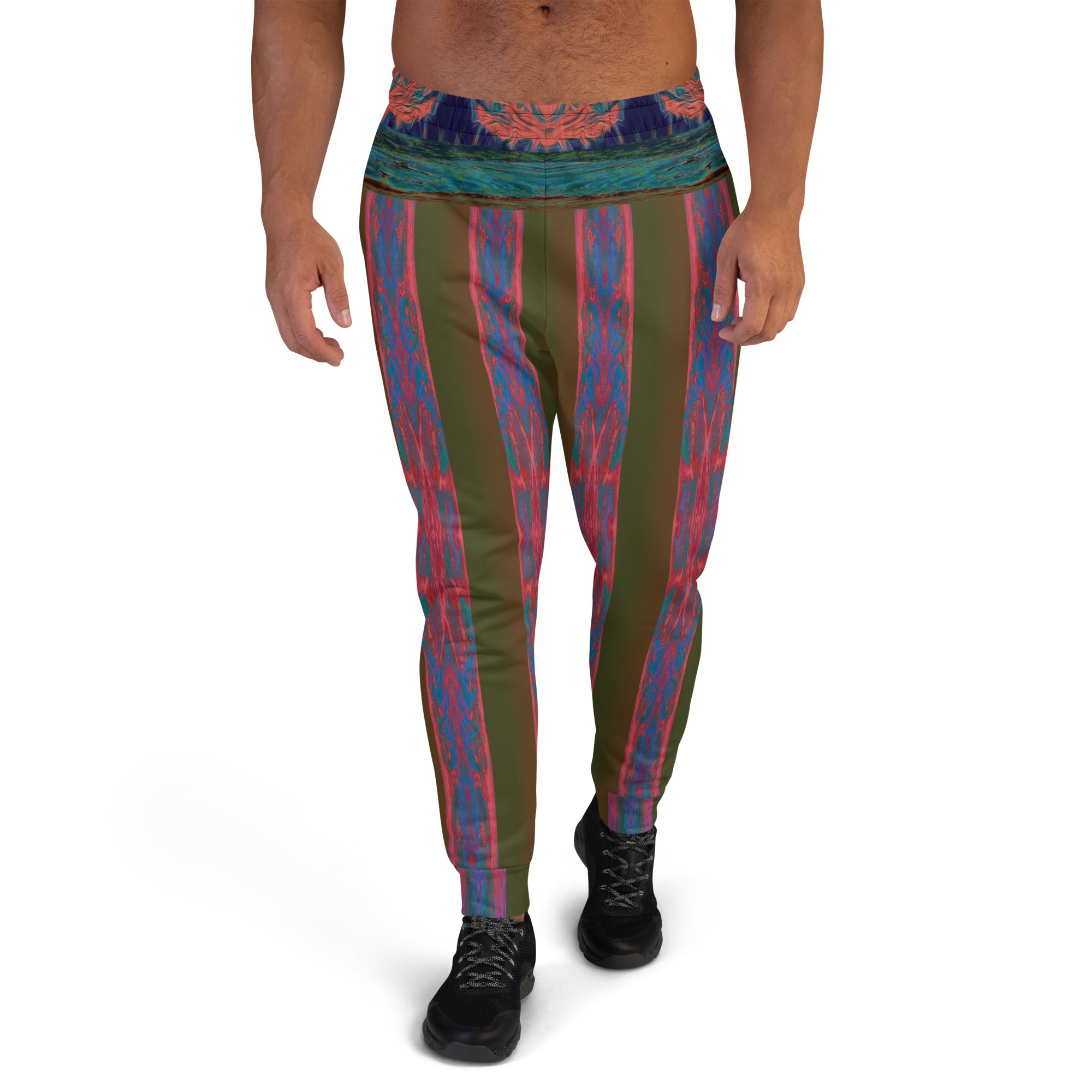 Salmon Reef Men's Eco-Friendly Joggers Triboca Arts XS