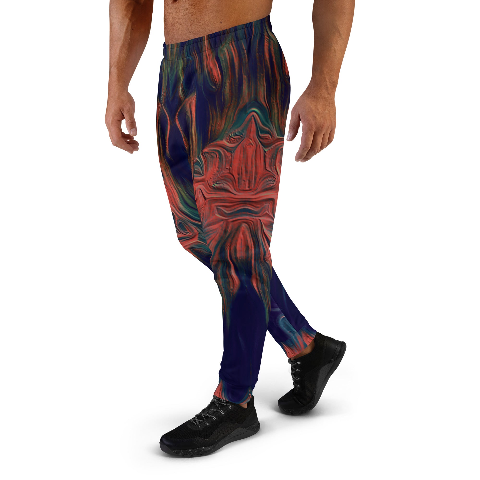 Salmon Reef Men's Eco-Friendly Joggers Triboca Arts