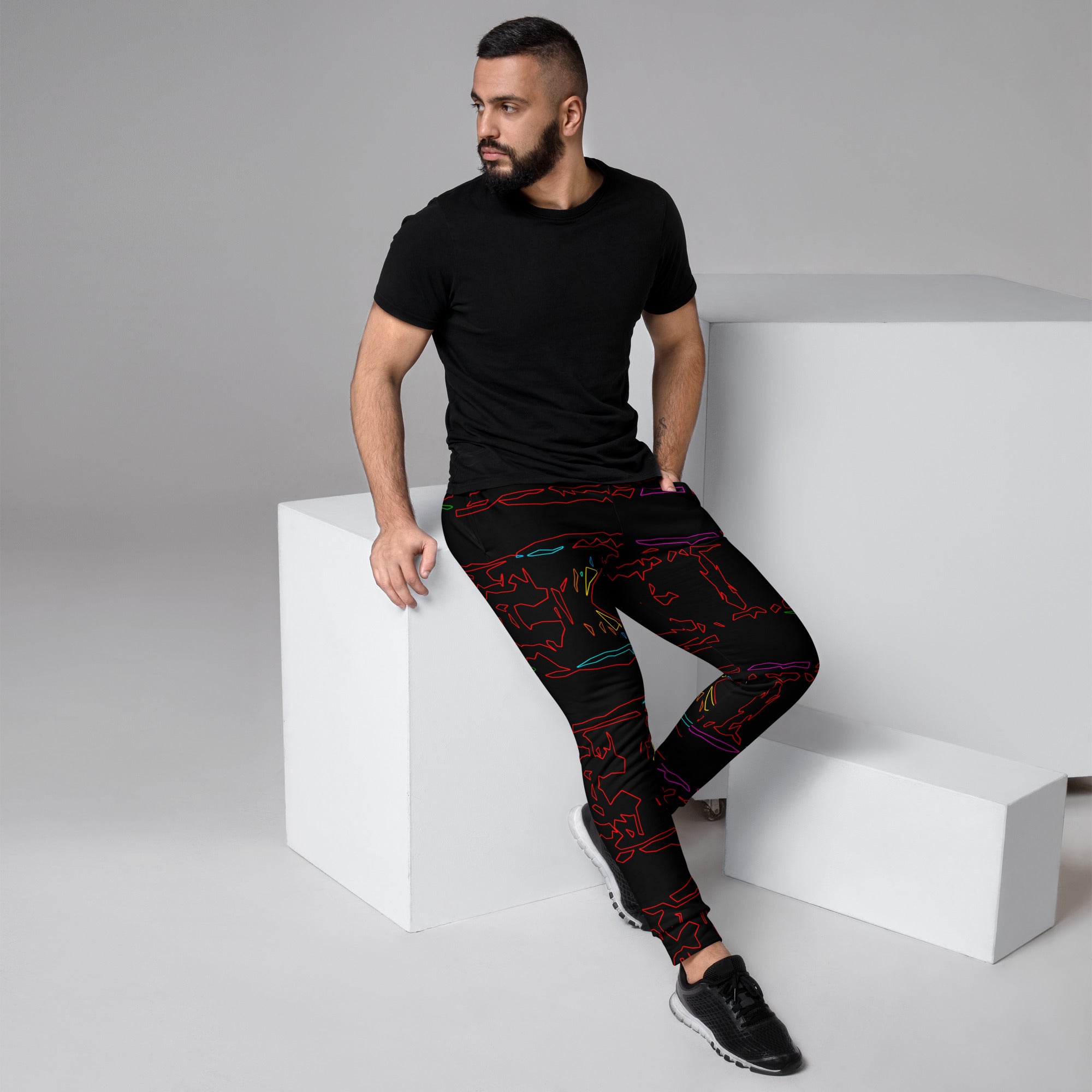 Bay Jetties Men's Eco-Friendly Joggers Triboca Arts