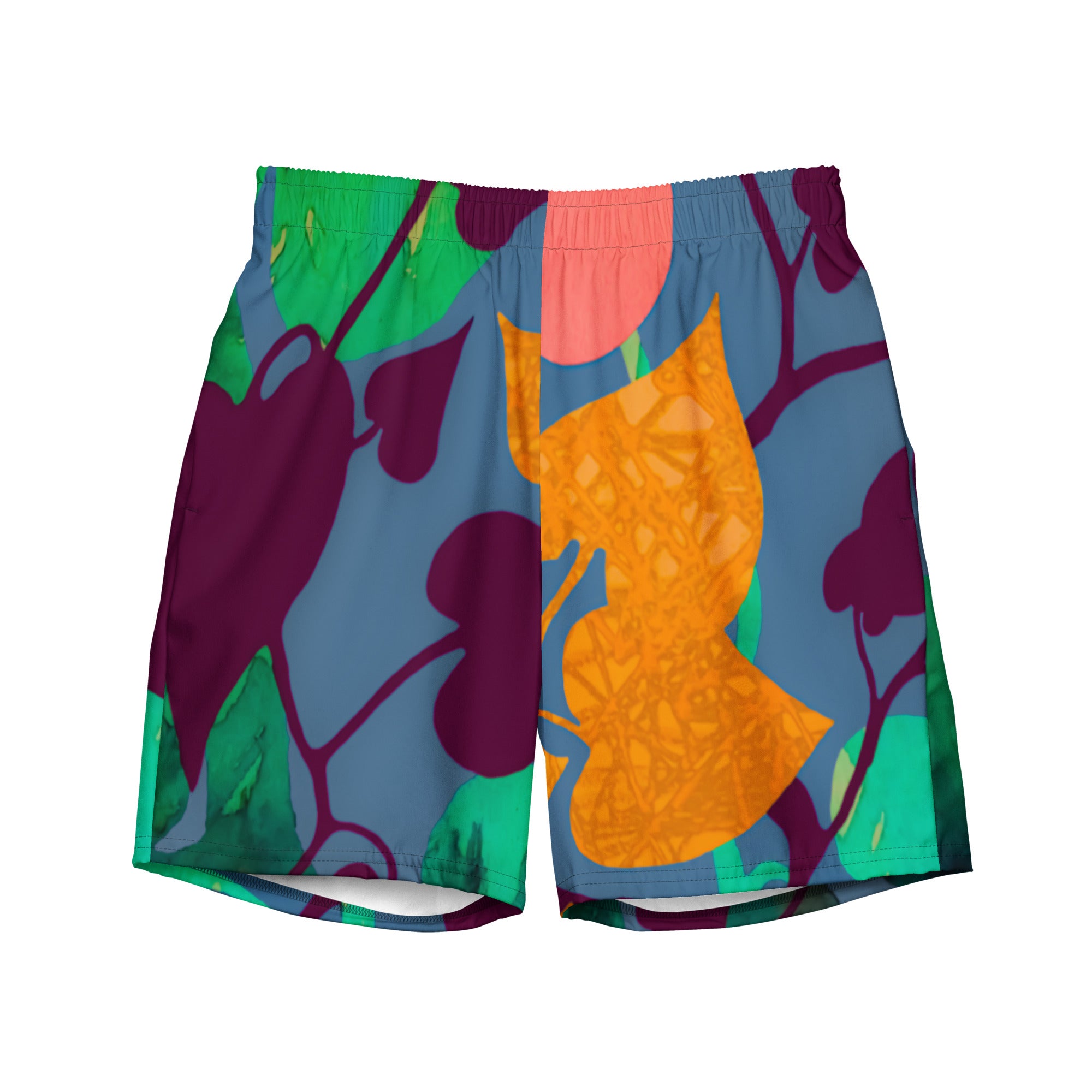 Vines Men's Swim Trunks Triboca Arts   