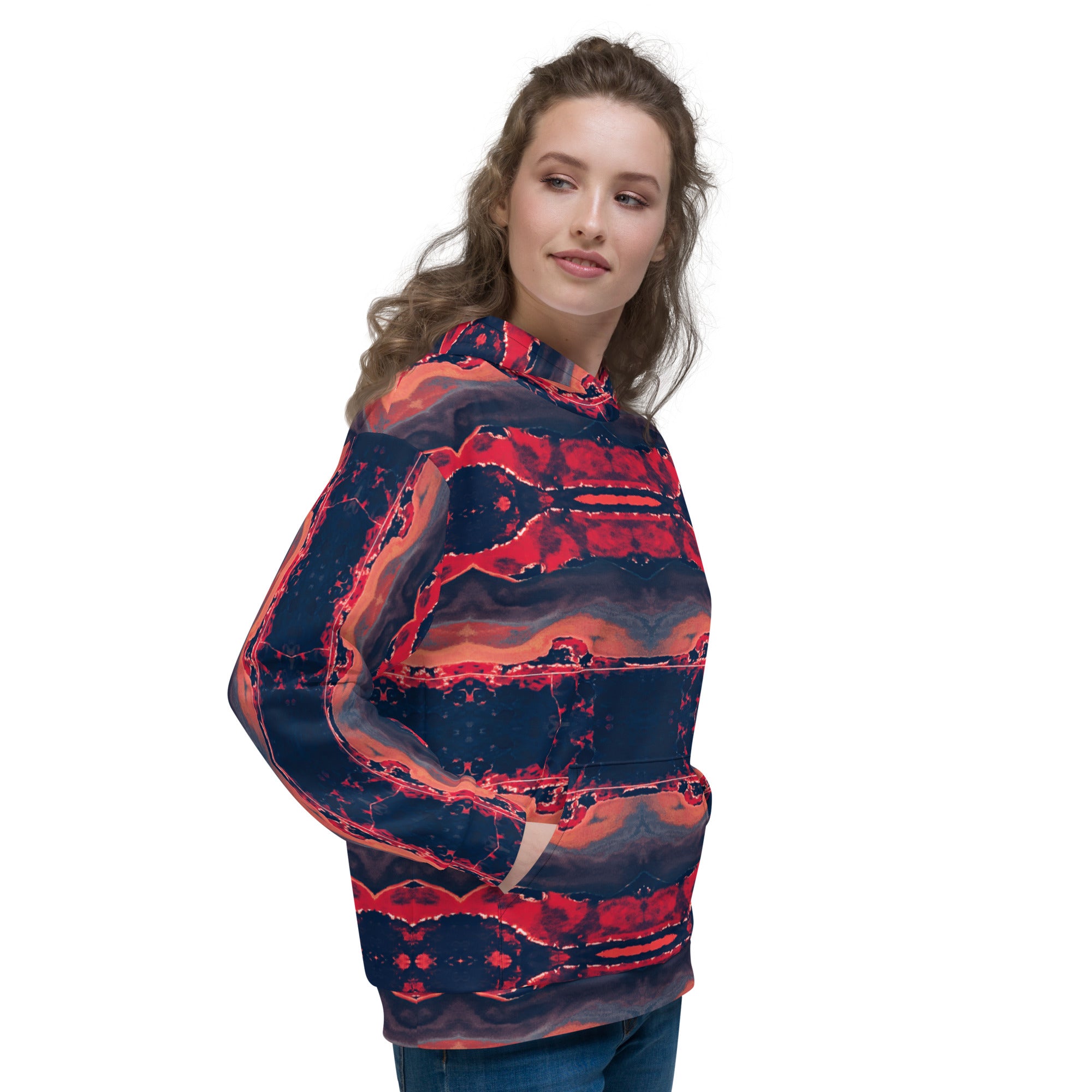 Gulf Shore Unisex Eco-Friendly Hoodie Triboca Arts