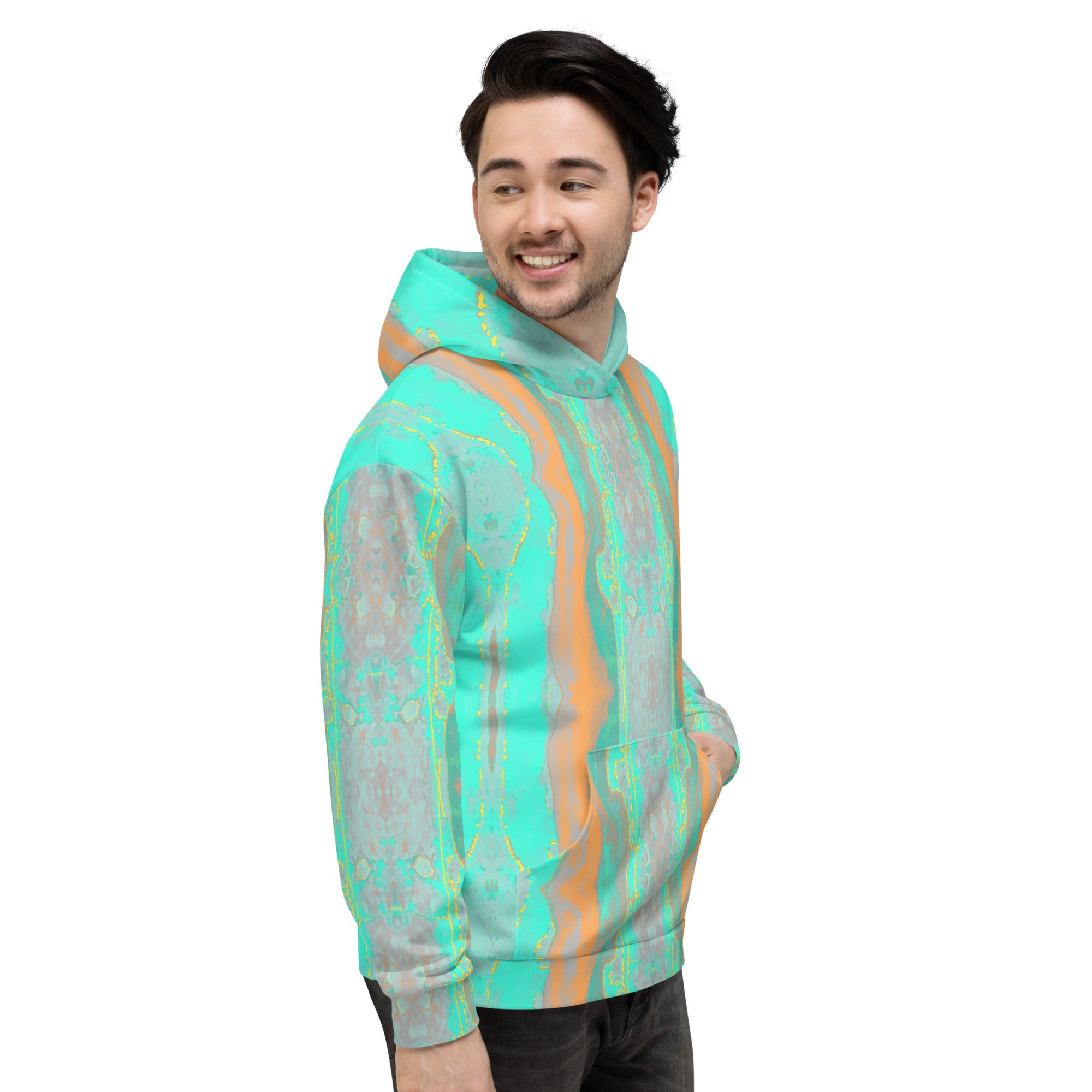 Gulf Shore Unisex Eco-Friendly Hoodie Triboca Arts
