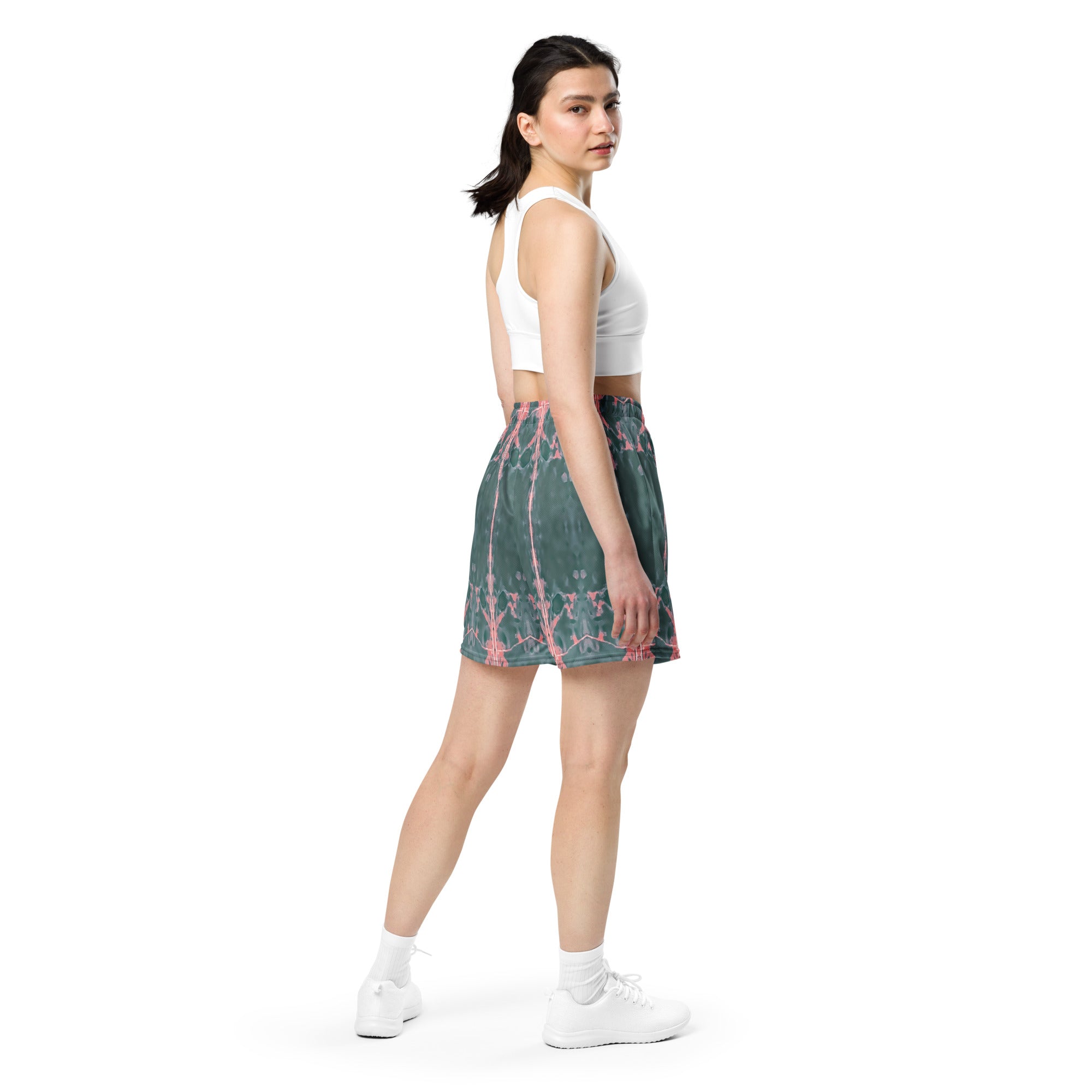 Gulf Shore Women's Eco-Friendly Mesh Shorts Triboca Arts