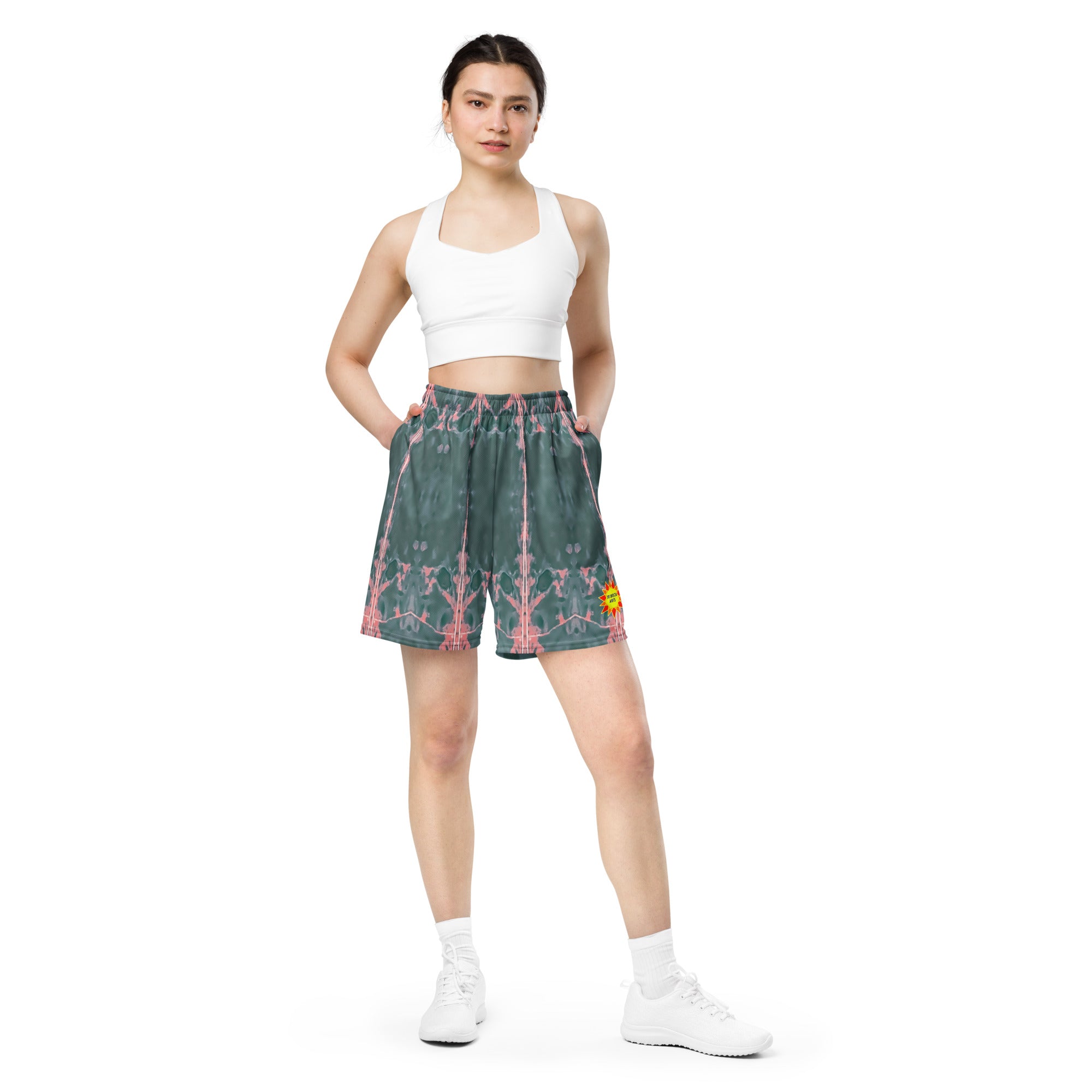 Gulf Shore Women's Eco-Friendly Mesh Shorts Triboca Arts 2XS