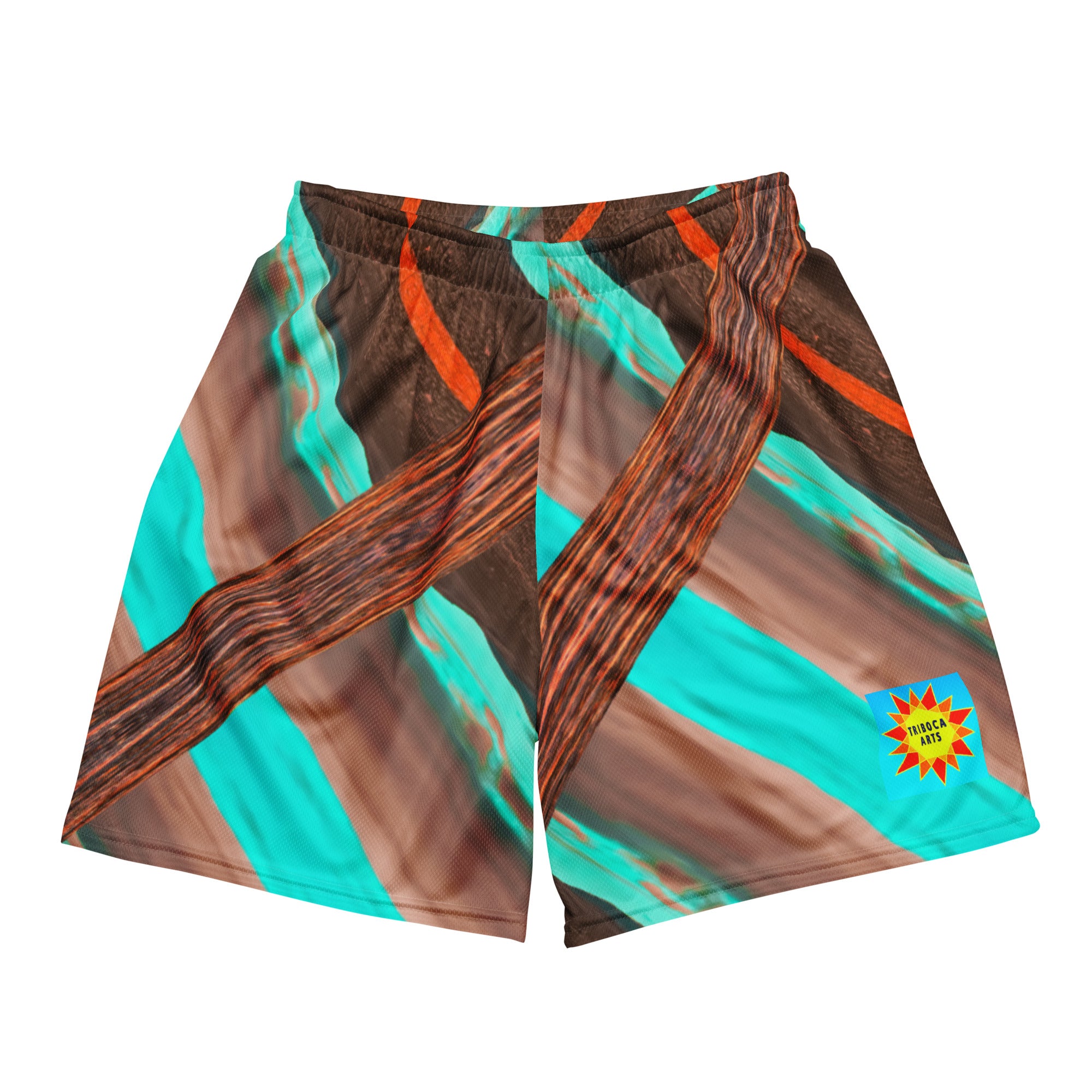 Mojave Trails Men's Eco-Friendly Mesh Shorts Triboca Arts   